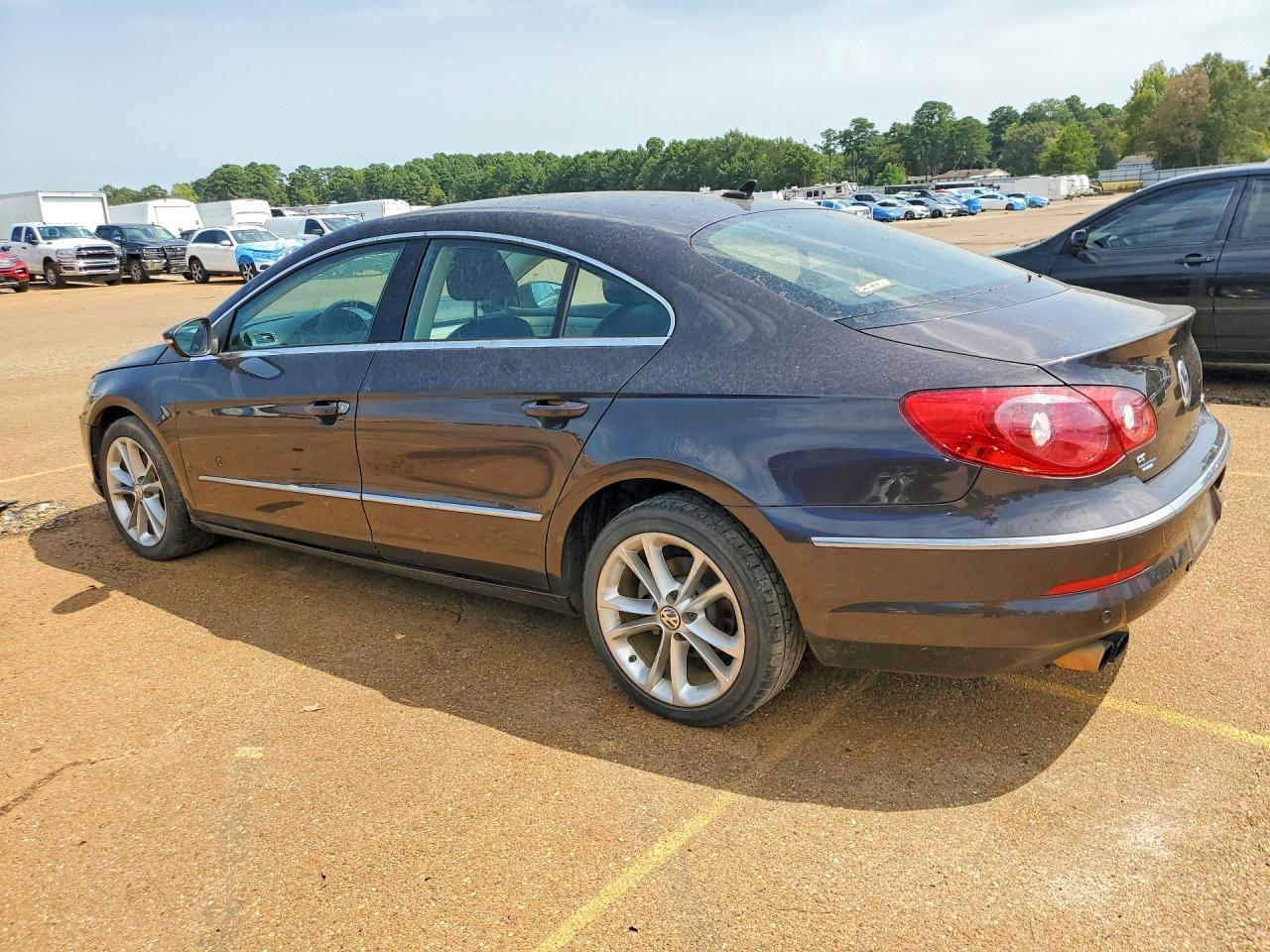 2010 Volkswagen Cc Luxury Brown vin: WVWHL7AN3AE517598