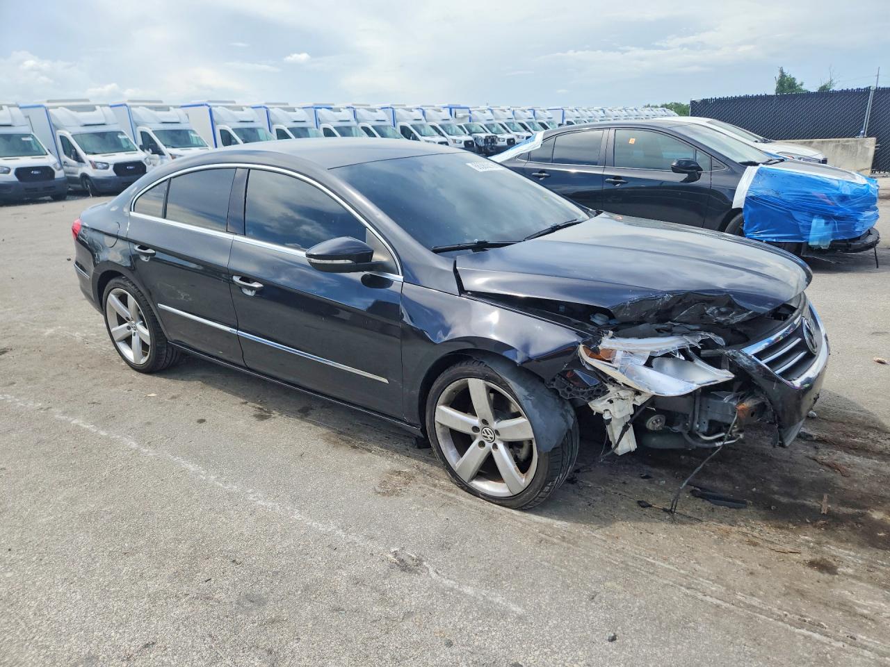 2011 Volkswagen Cc Black vin: WVWHN7AN0BE701439