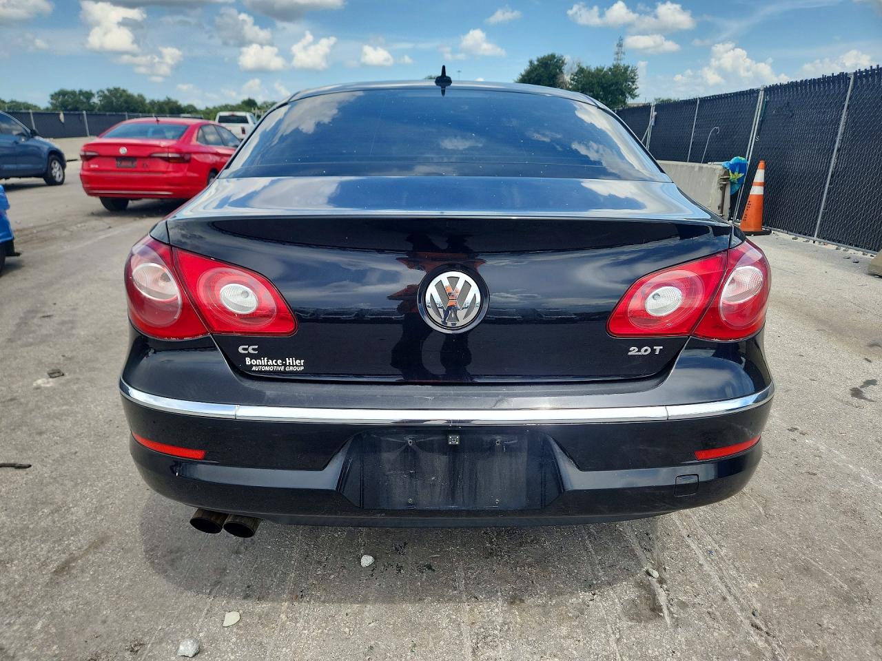 2011 Volkswagen Cc Black vin: WVWHN7AN0BE701439