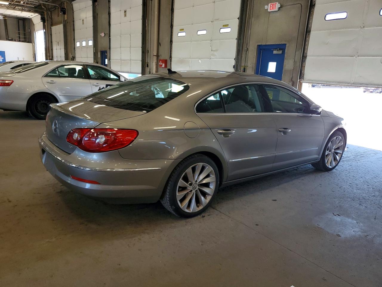 2012 Volkswagen Cc Luxury Gray vin: WVWHN7AN0CE511898