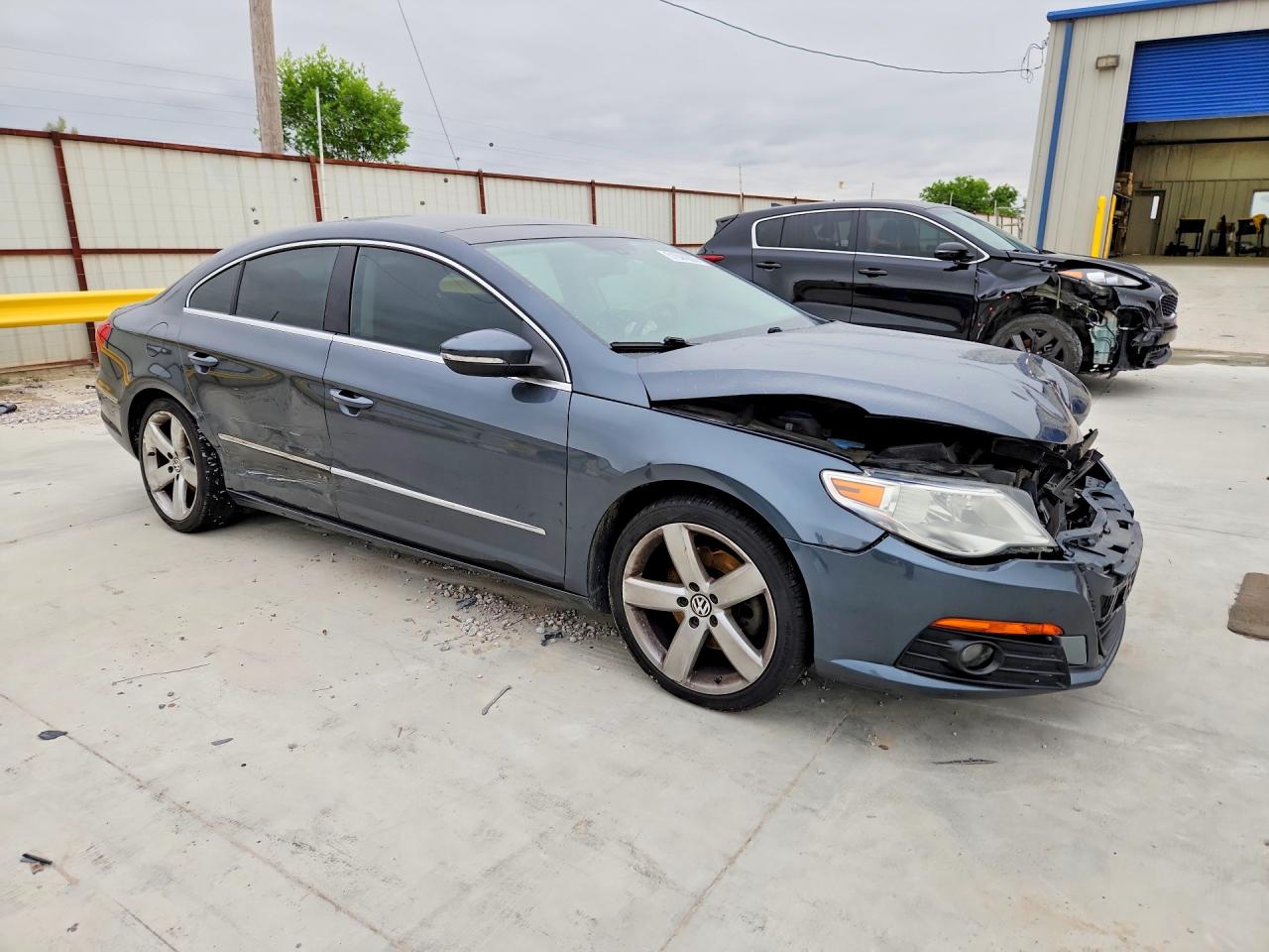 2012 Volkswagen Cc Luxury Gray vin: WVWHN7AN1CE505768