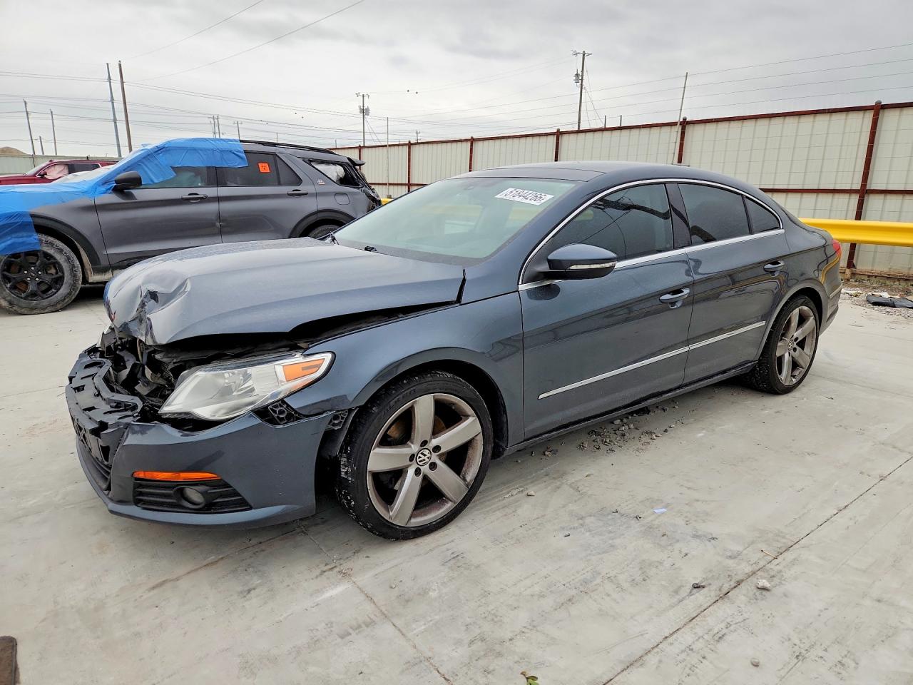 2012 Volkswagen Cc Luxury Gray vin: WVWHN7AN1CE505768