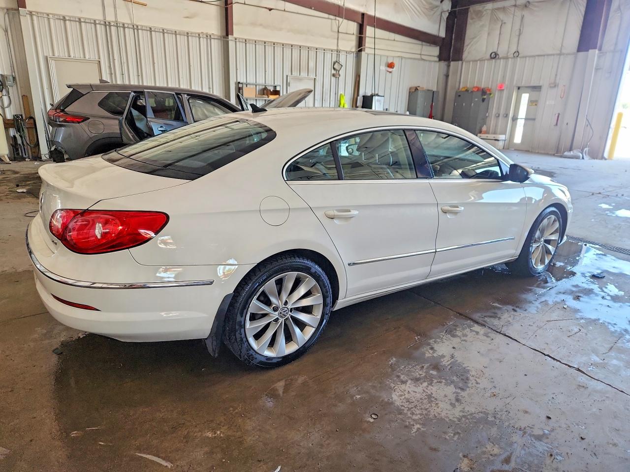 2012 Volkswagen Cc Luxury White vin: WVWHN7AN1CE509755