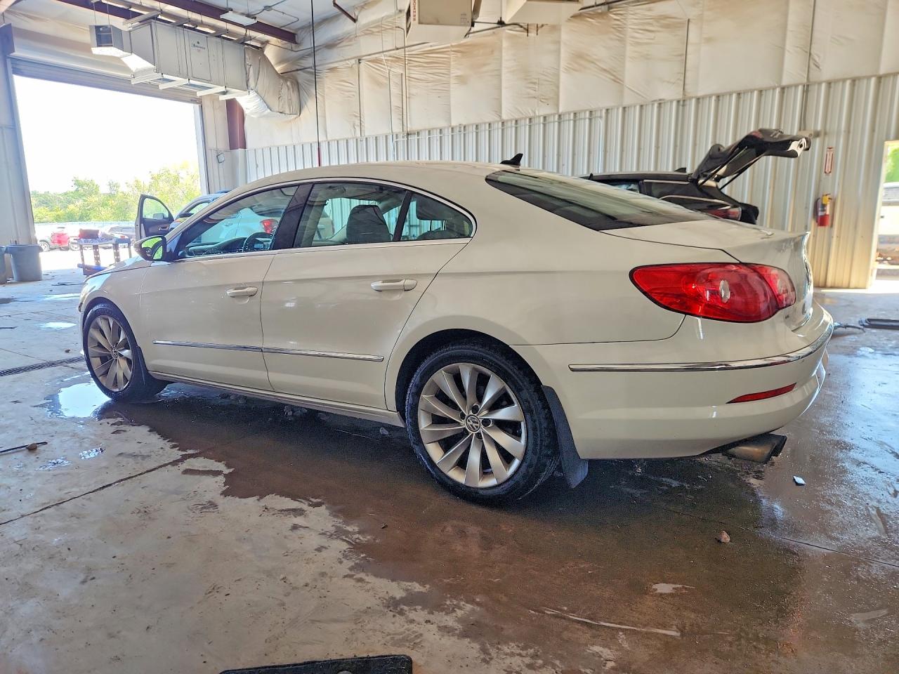 2012 Volkswagen Cc Luxury White vin: WVWHN7AN1CE509755
