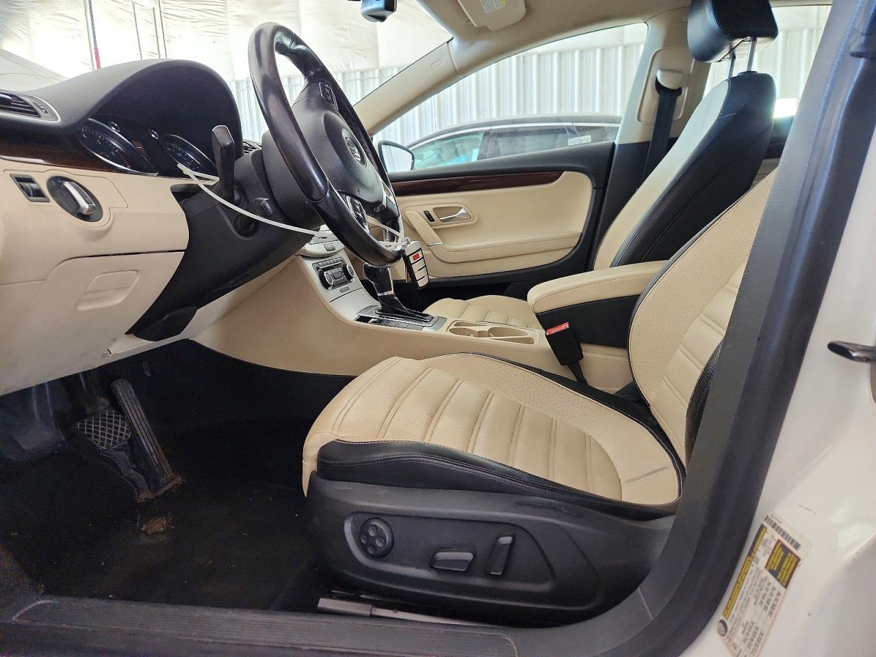 2012 Volkswagen Cc Luxury White vin: WVWHN7AN1CE509755
