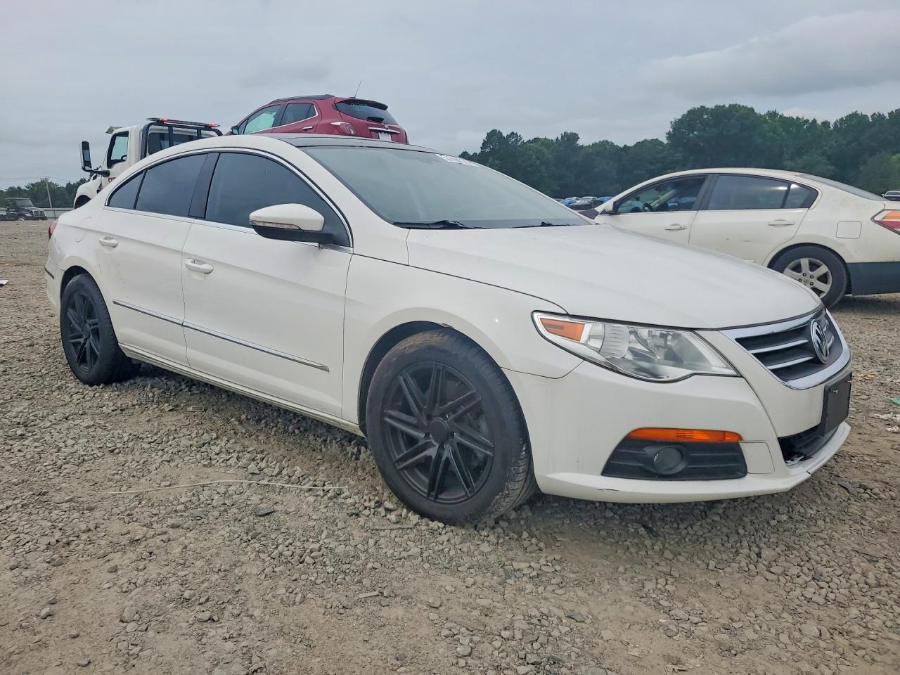 2012 Volkswagen Cc Luxury White vin: WVWHN7AN1CE522960