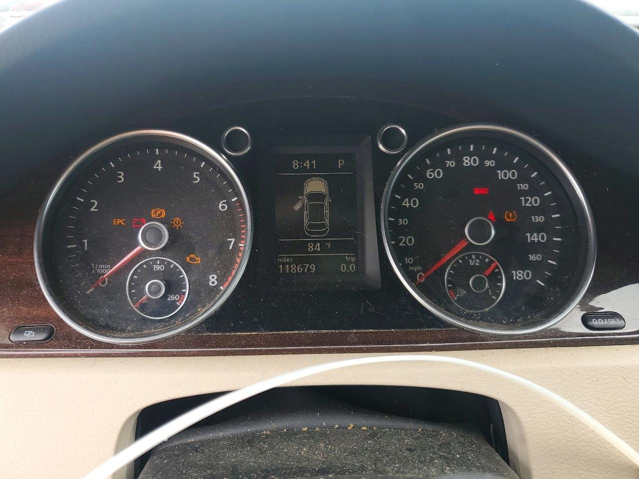 2012 Volkswagen Cc Luxury White vin: WVWHN7AN1CE522960