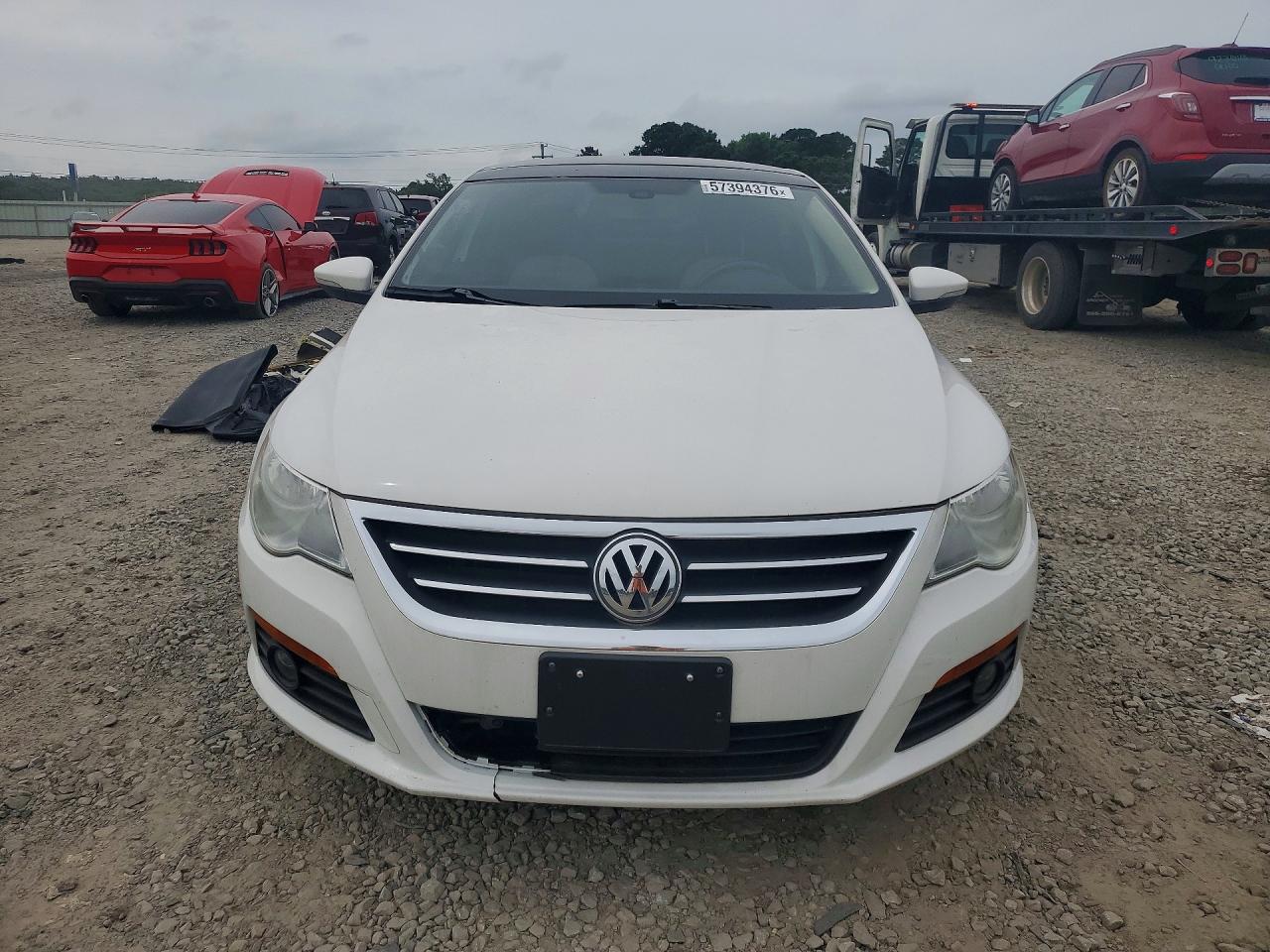 2012 Volkswagen Cc Luxury White vin: WVWHN7AN1CE522960
