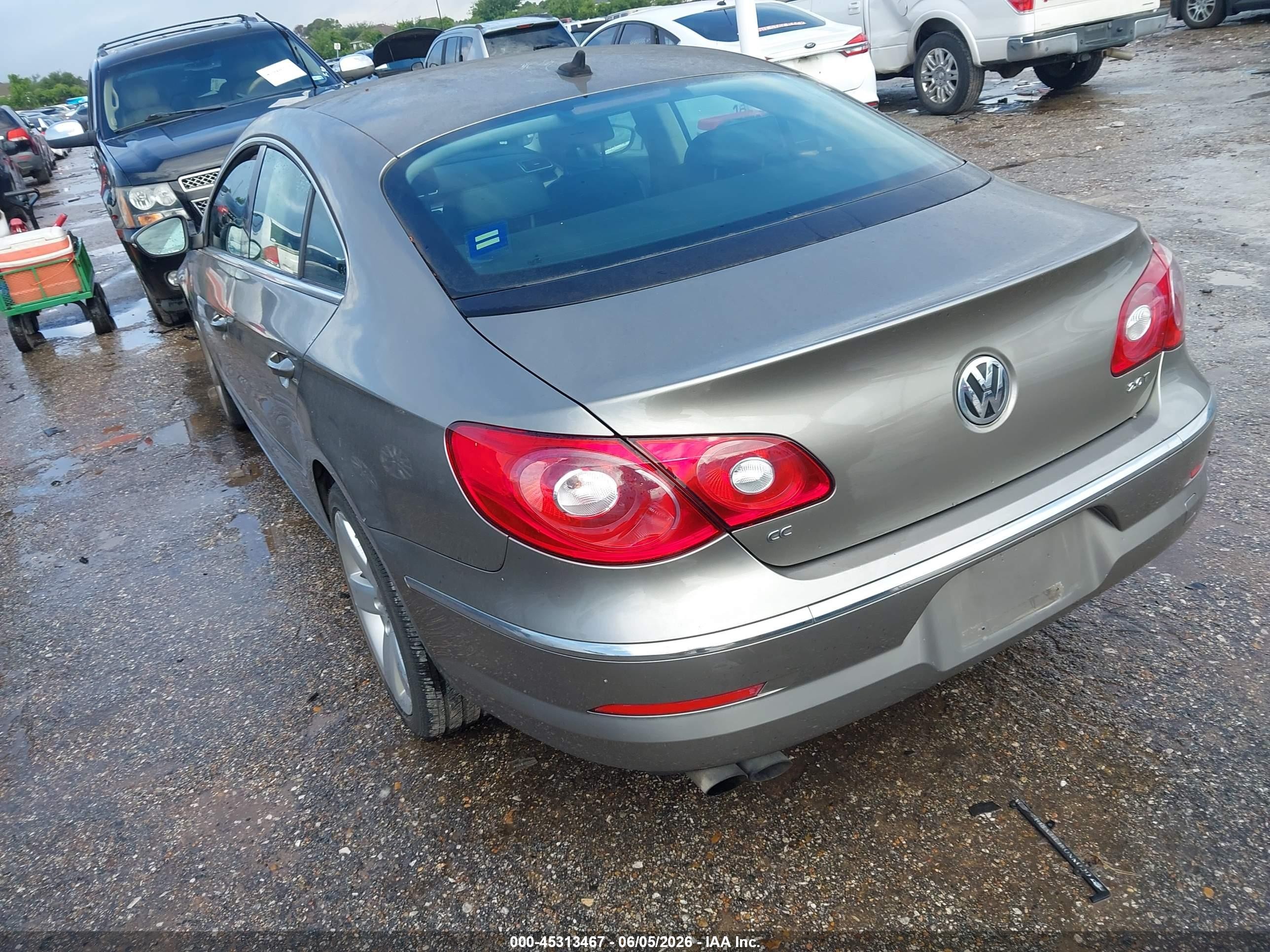 2012 Volkswagen Cc Lux Plus Brown vin: WVWHN7AN2CE523227