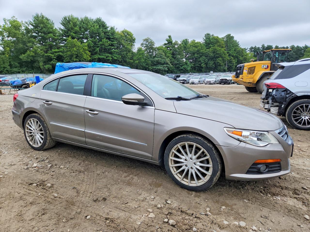 2012 Volkswagen Cc Luxury Gray vin: WVWHN7AN3CE509675