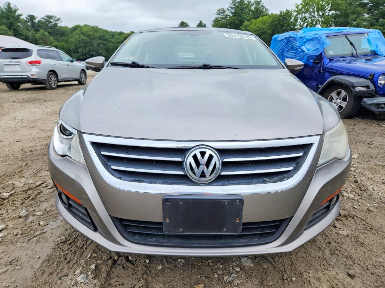 2012 Volkswagen Cc Luxury Gray vin: WVWHN7AN3CE509675