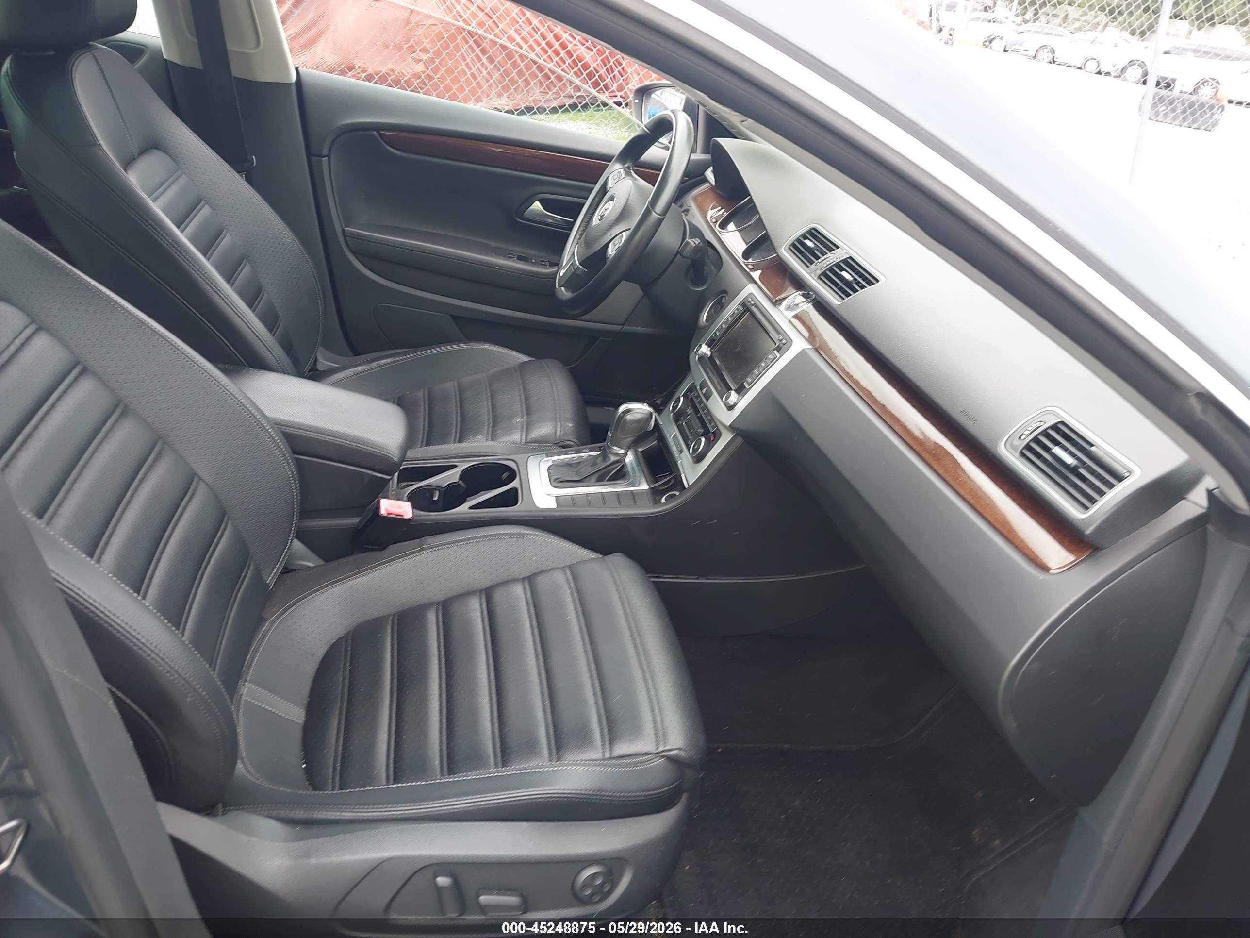 2012 Volkswagen Cc Lux Plus Gray vin: WVWHN7AN4CE530681