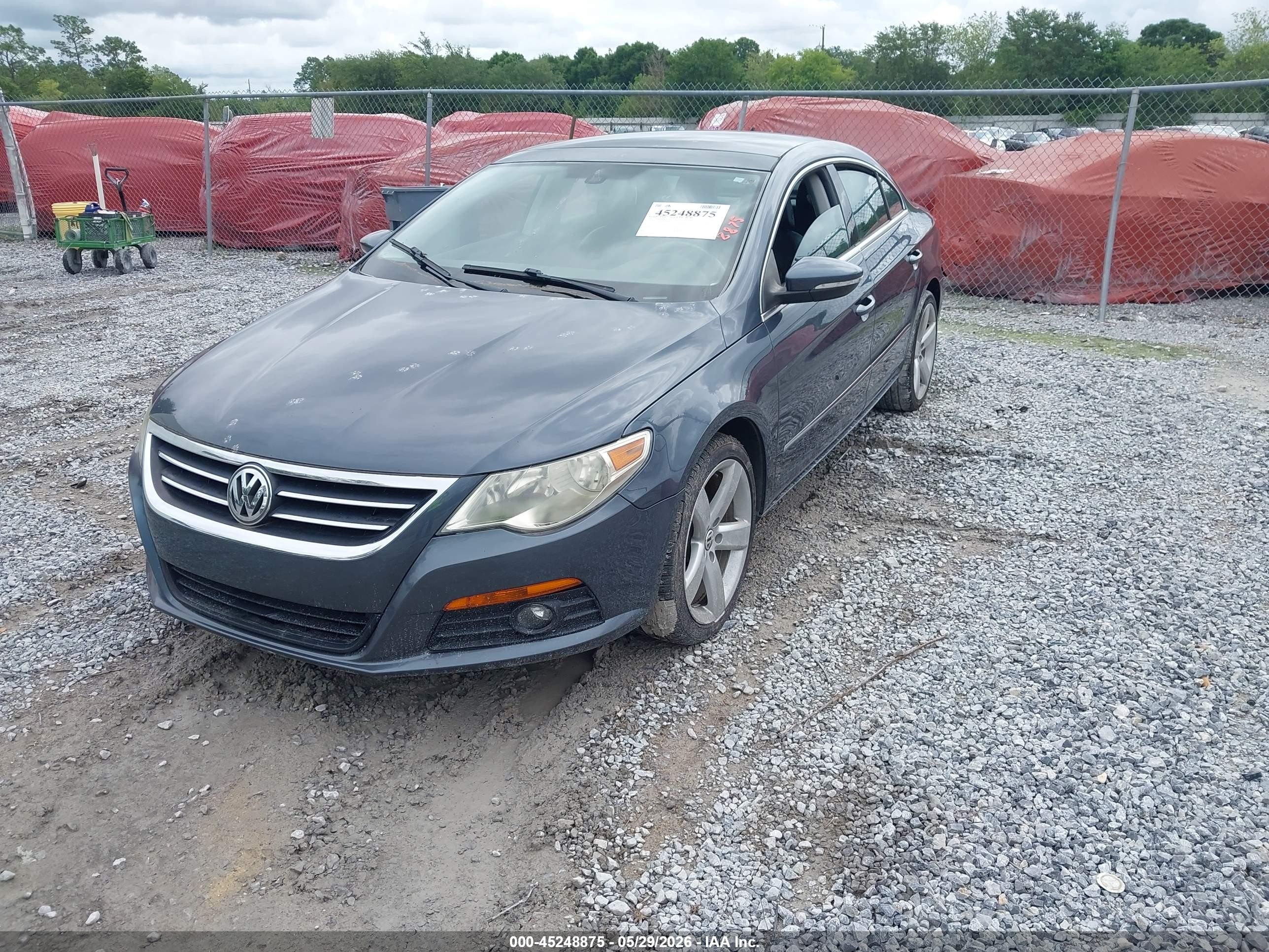 2012 Volkswagen Cc Lux Plus Gray vin: WVWHN7AN4CE530681