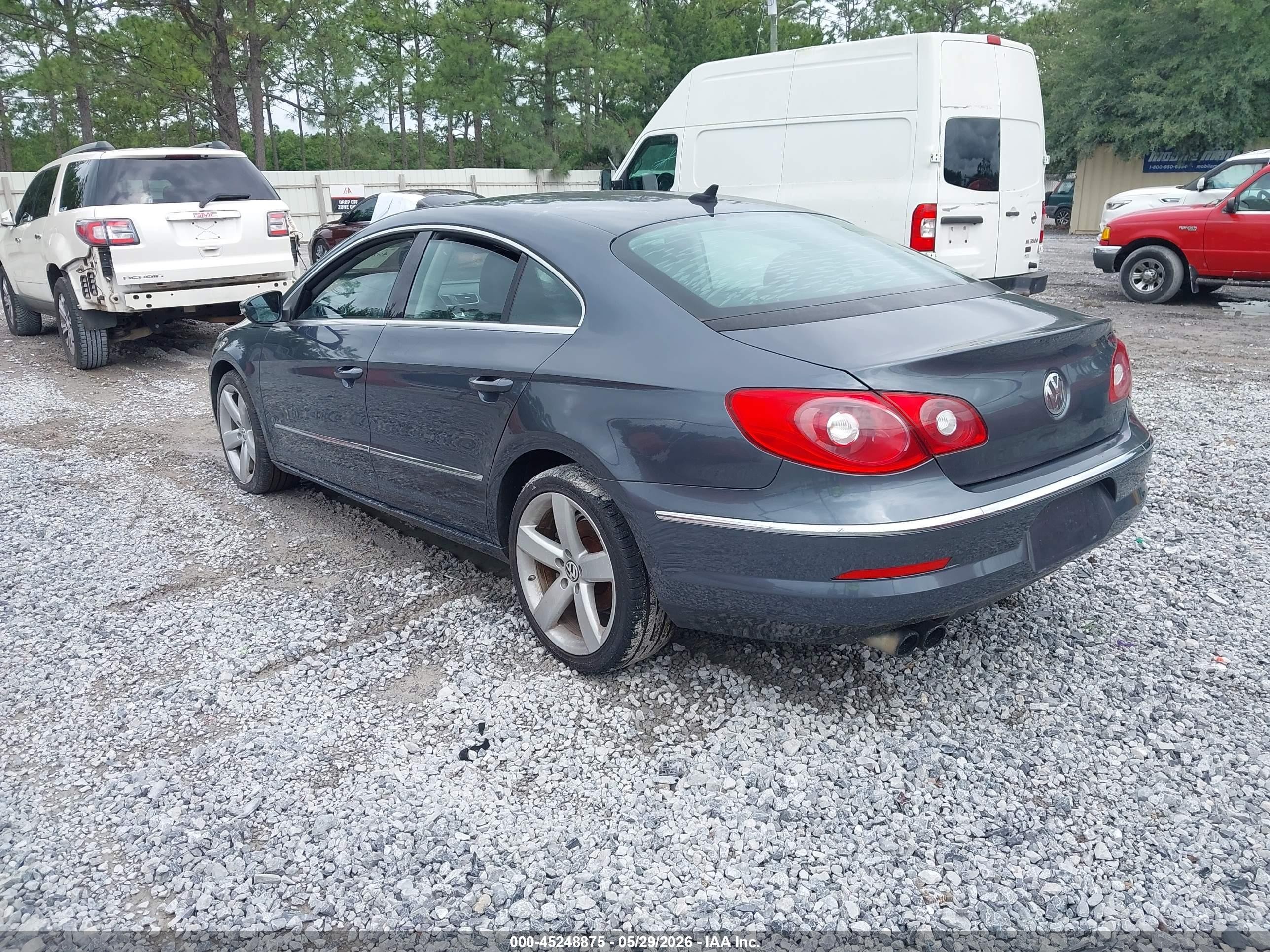 2012 Volkswagen Cc Lux Plus Gray vin: WVWHN7AN4CE530681