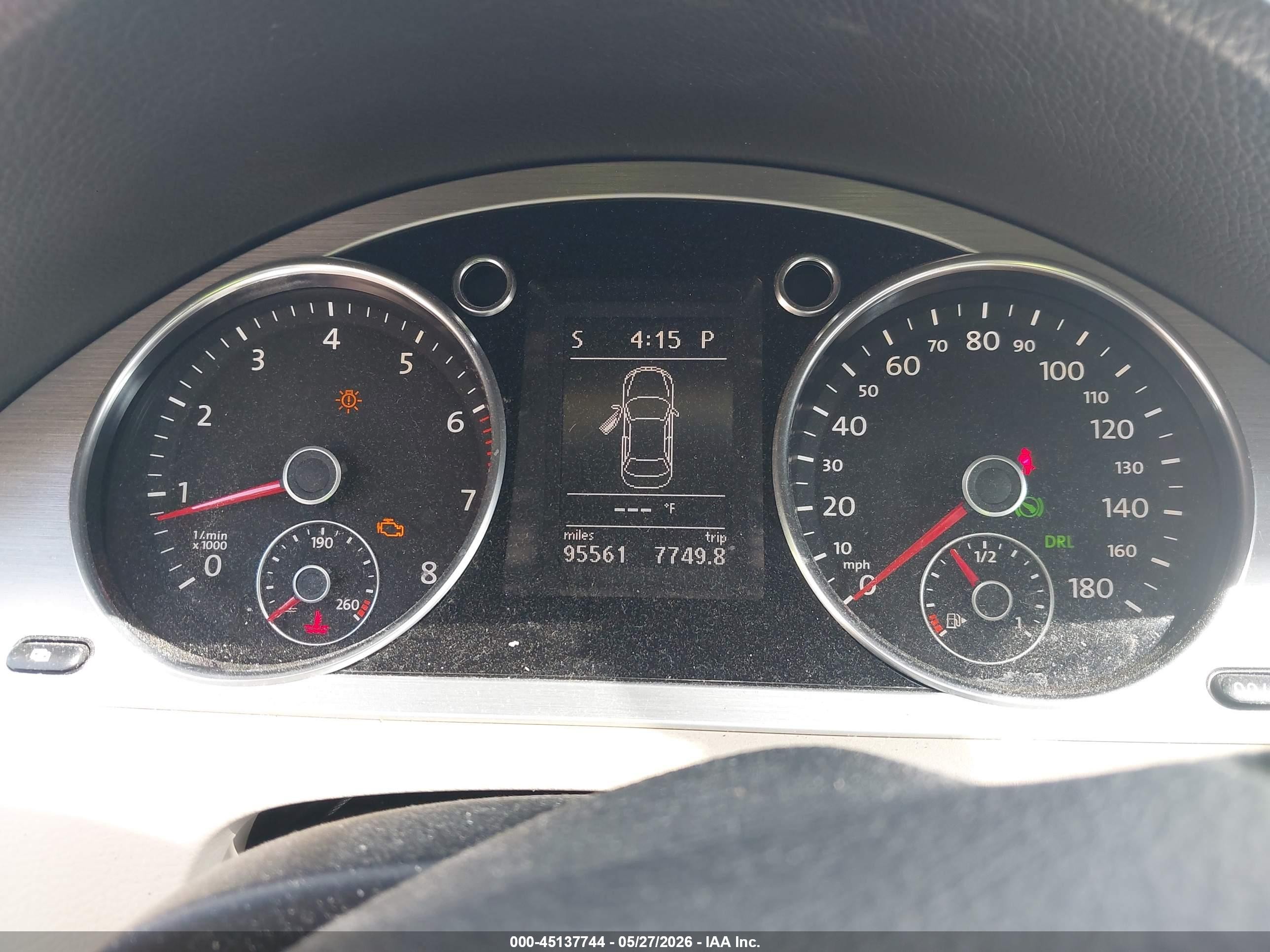 2010 Volkswagen Cc Luxury Серый vin: WVWHN7AN5AE538110