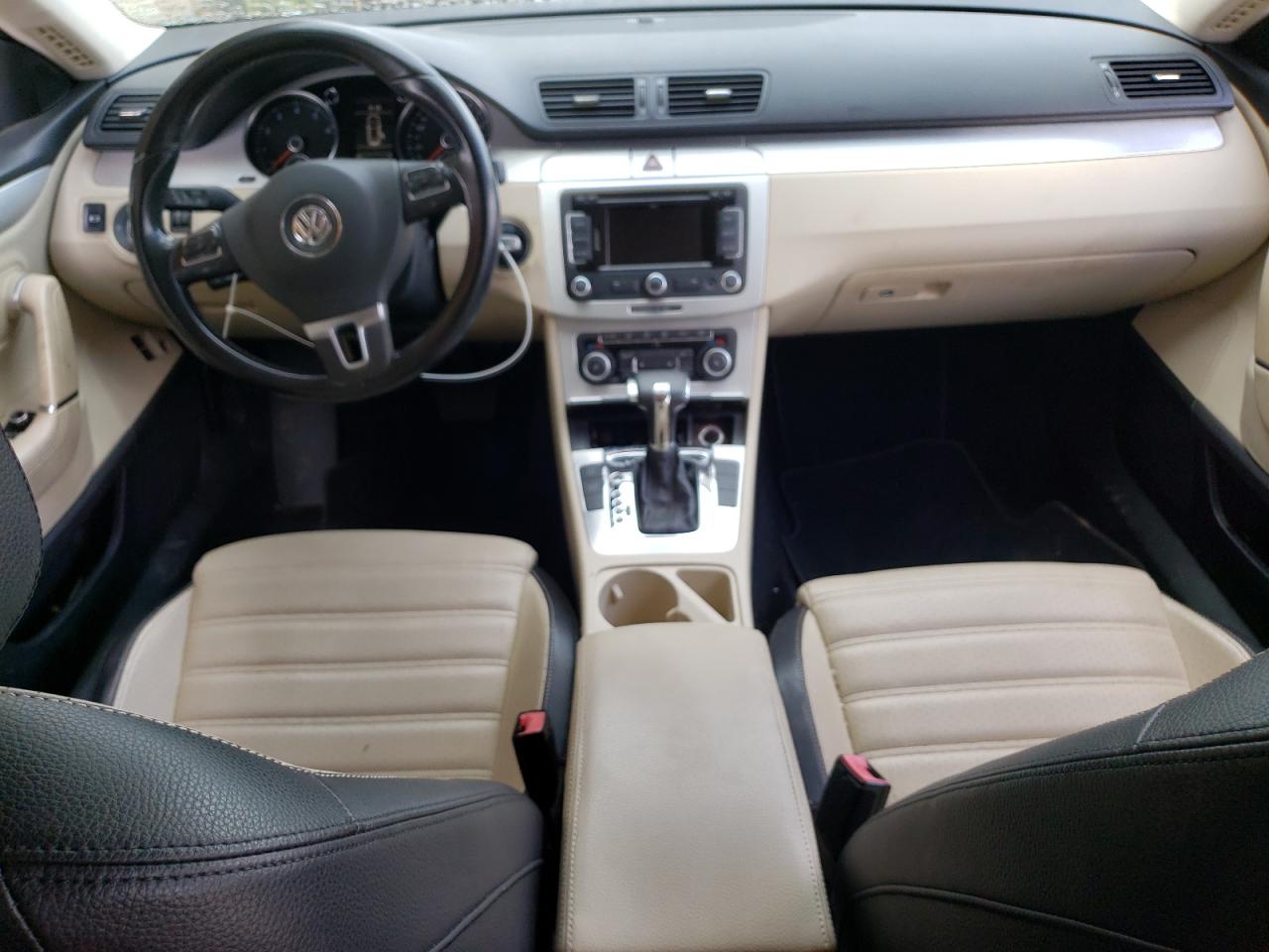 2011 Volkswagen Cc Luxury Black vin: WVWHN7AN5BE705826