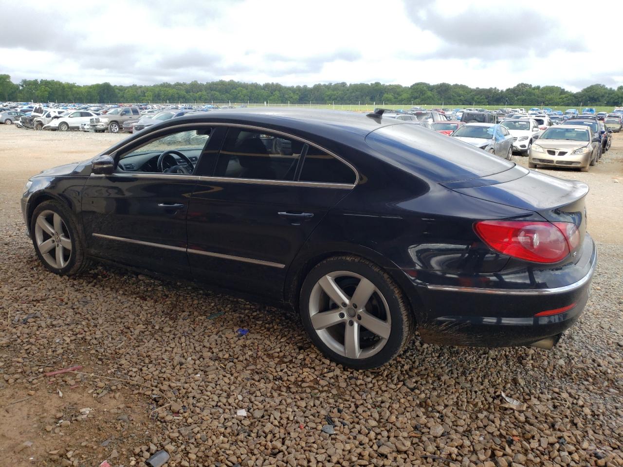 2011 Volkswagen Cc Luxury Black vin: WVWHN7AN5BE705826
