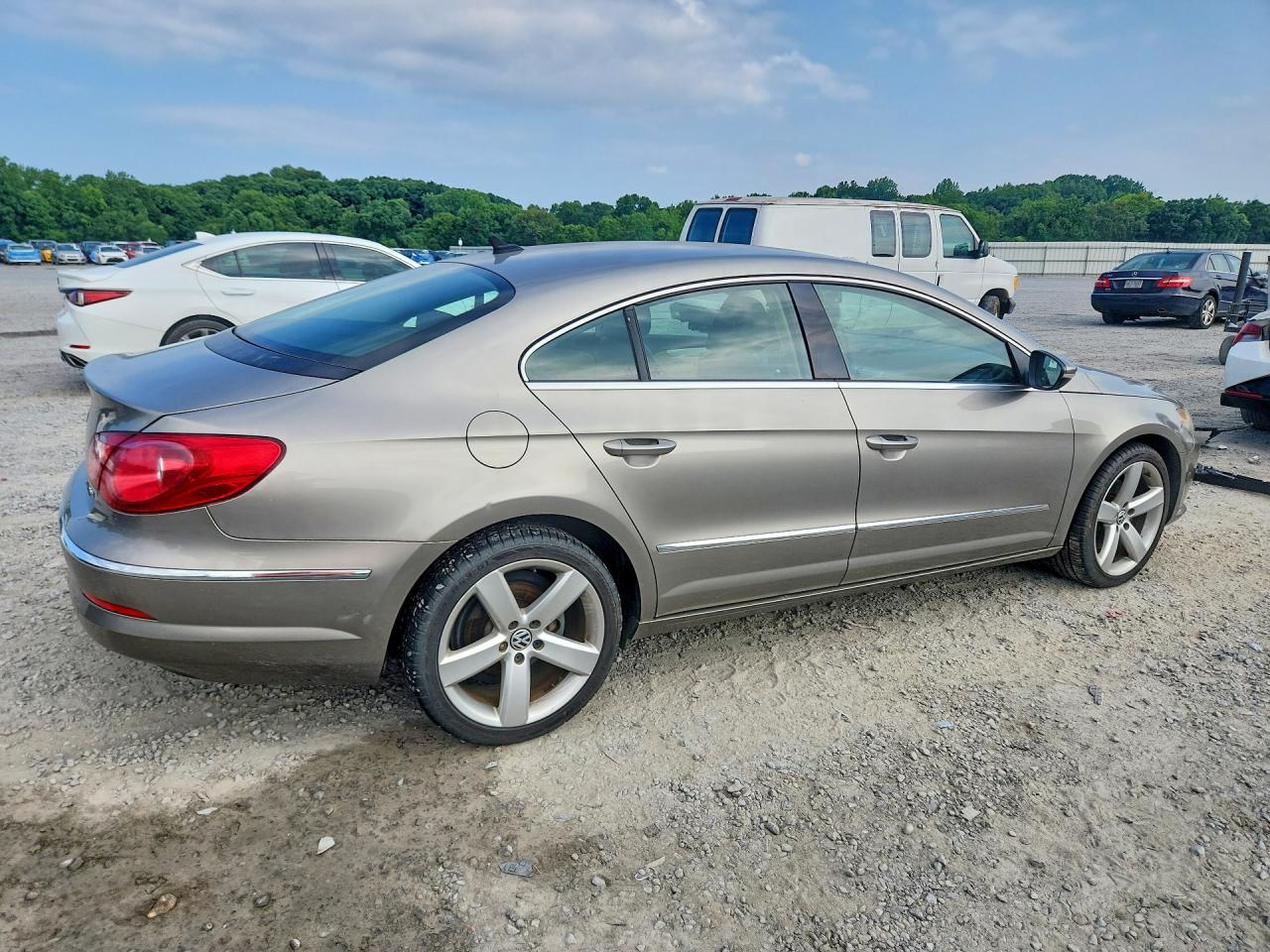 2011 Volkswagen Cc Luxury Gray vin: WVWHN7AN6BE700750