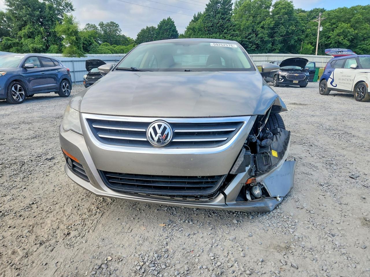 2011 Volkswagen Cc Luxury Gray vin: WVWHN7AN6BE700750