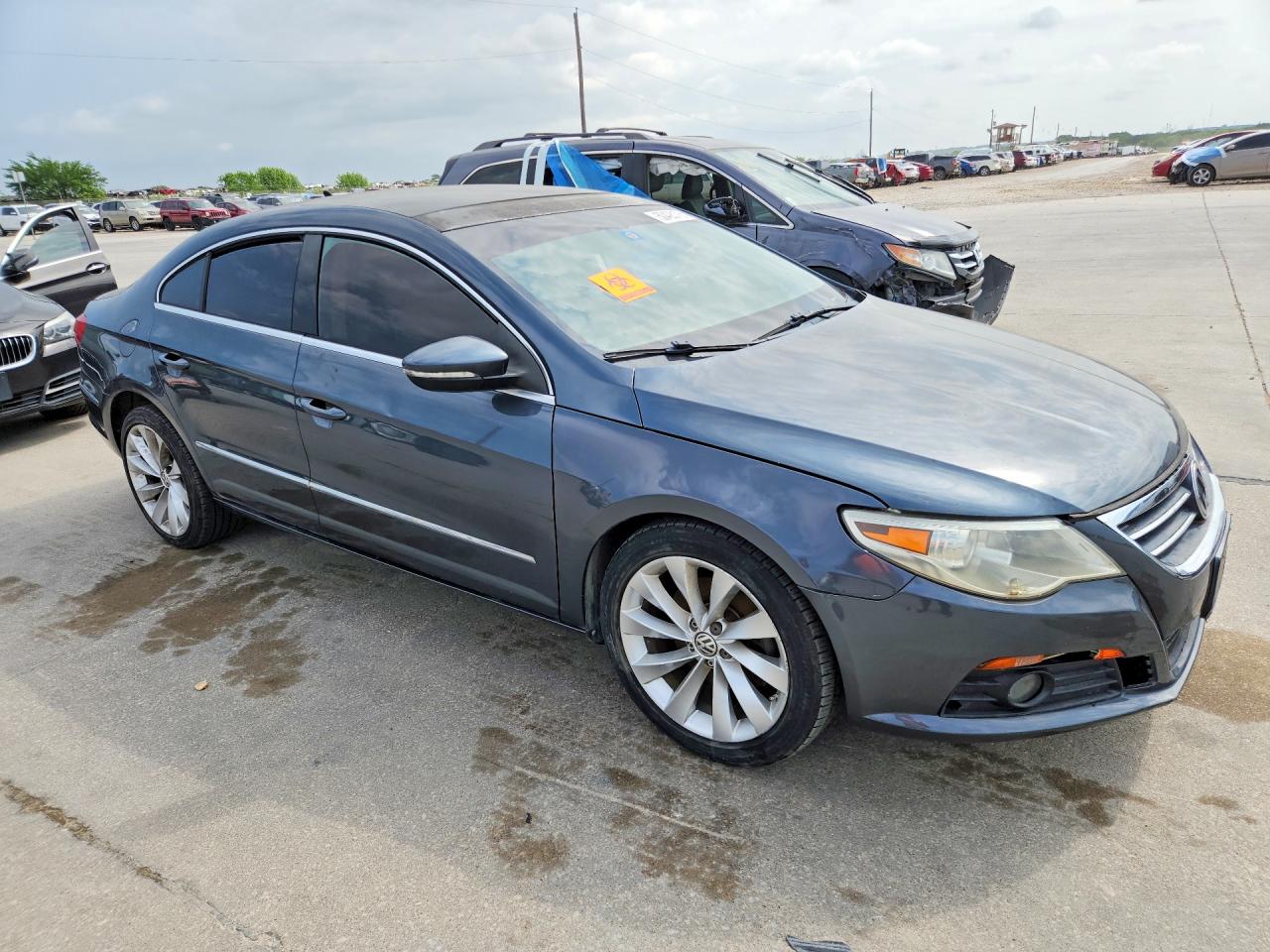 2012 Volkswagen Cc Luxury Charcoal vin: WVWHN7AN7CE537723