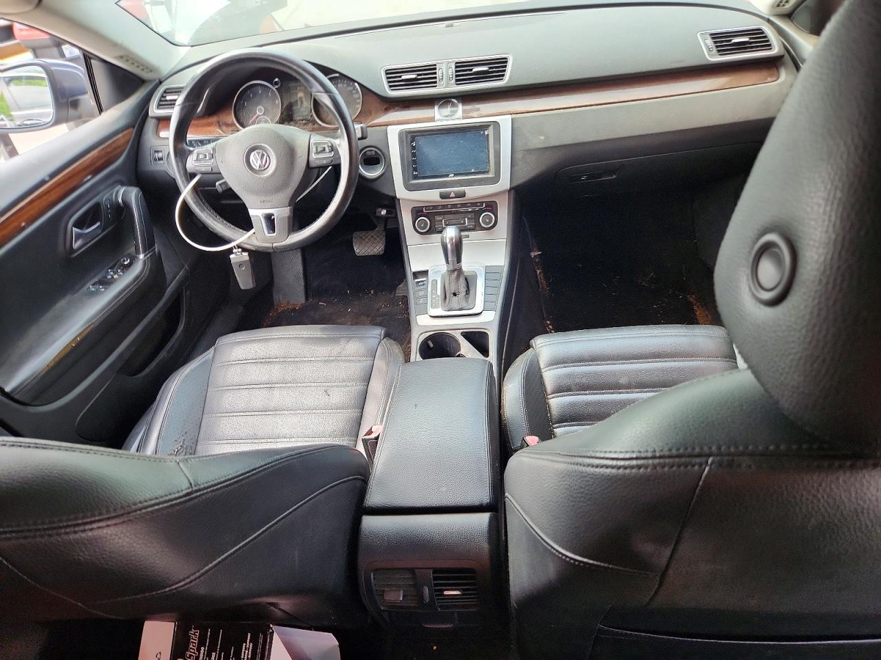 2012 Volkswagen Cc Luxury Charcoal vin: WVWHN7AN7CE537723