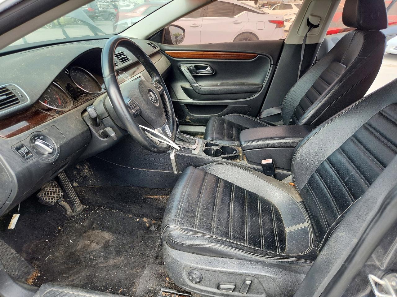 2012 Volkswagen Cc Luxury Charcoal vin: WVWHN7AN7CE537723