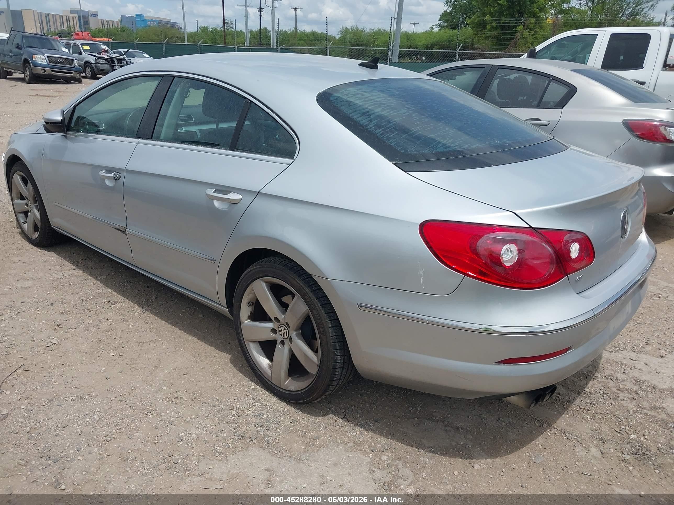 2012 Volkswagen Cc Lux Silver vin: WVWHN7AN8CE546382