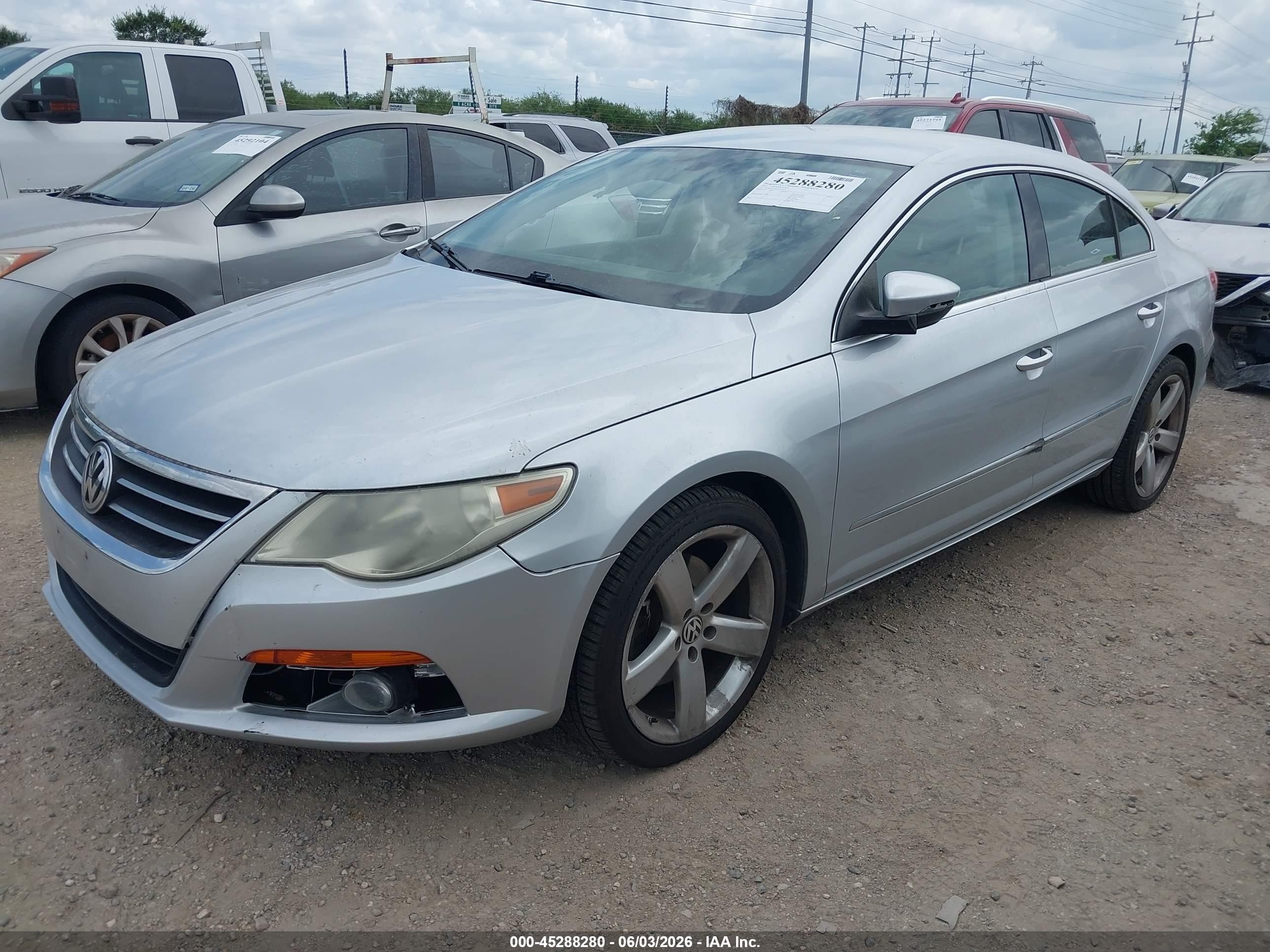 2012 Volkswagen Cc Lux Silver vin: WVWHN7AN8CE546382