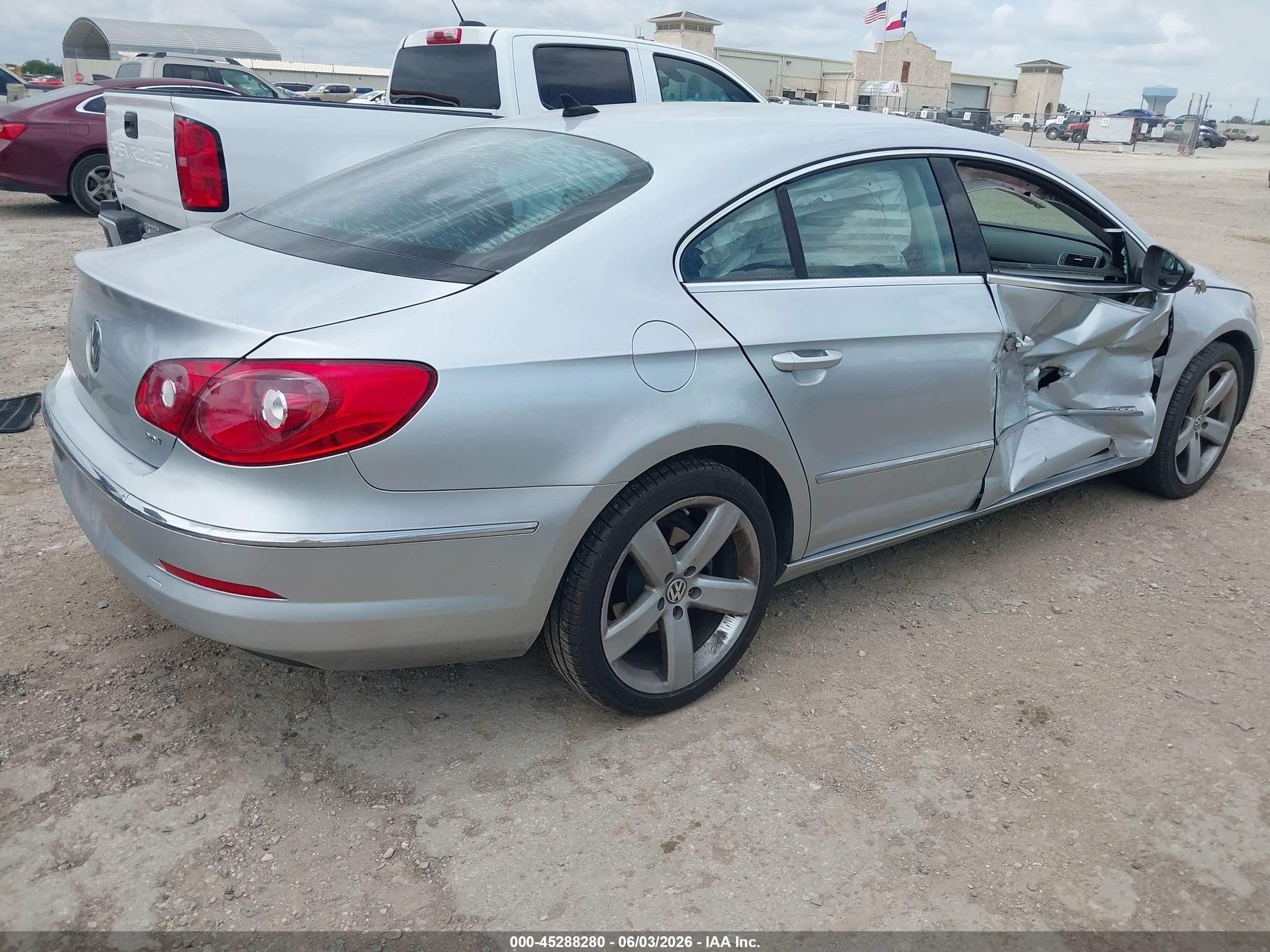 2012 Volkswagen Cc Lux Silver vin: WVWHN7AN8CE546382