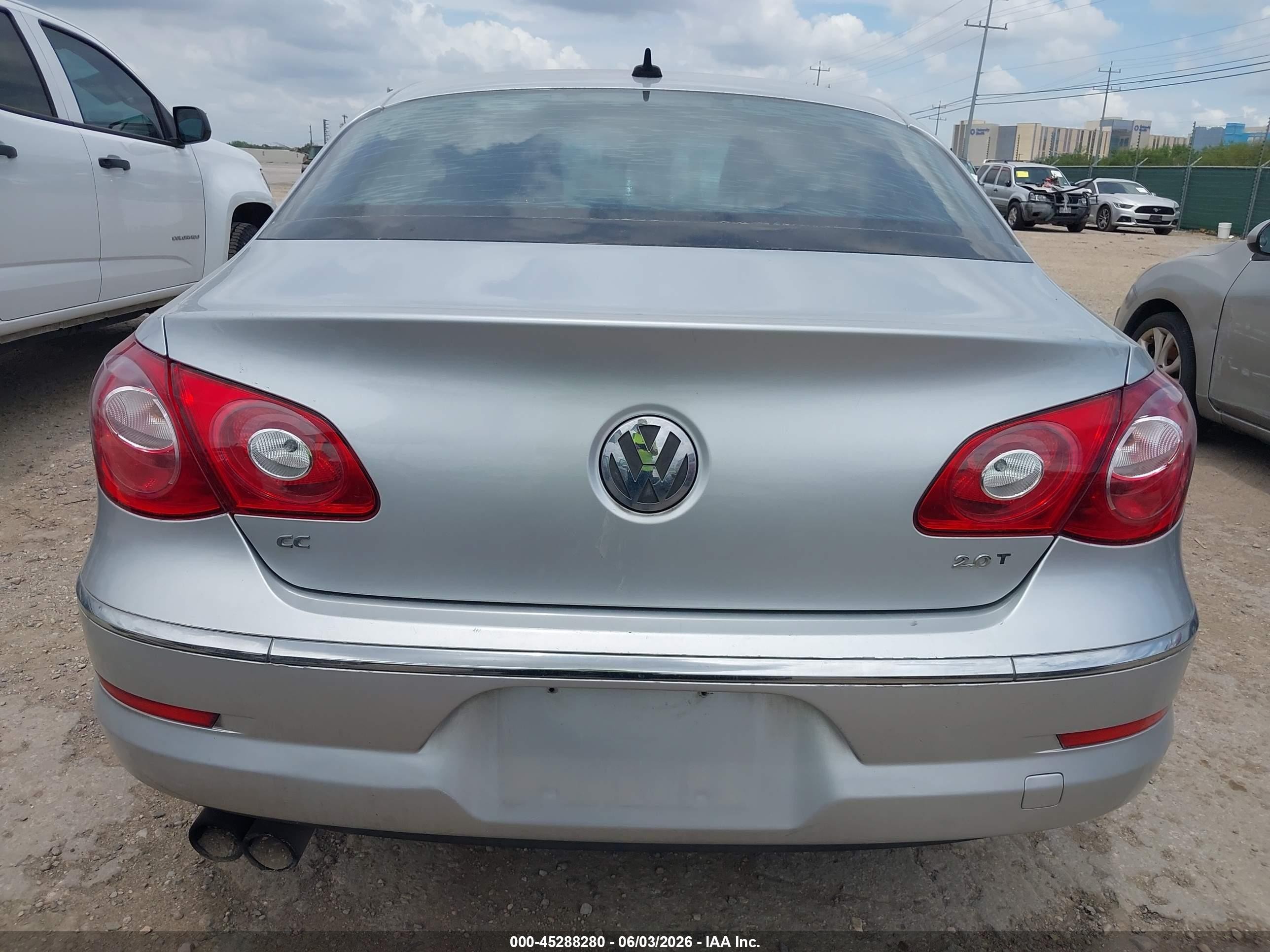 2012 Volkswagen Cc Lux Silver vin: WVWHN7AN8CE546382
