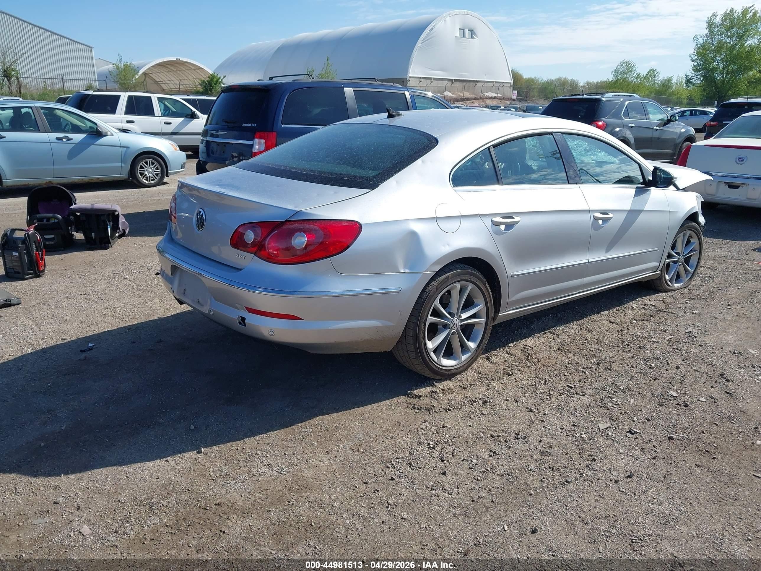 2010 Volkswagen Cc Luxury Blue vin: WVWHN7AN9AE536666
