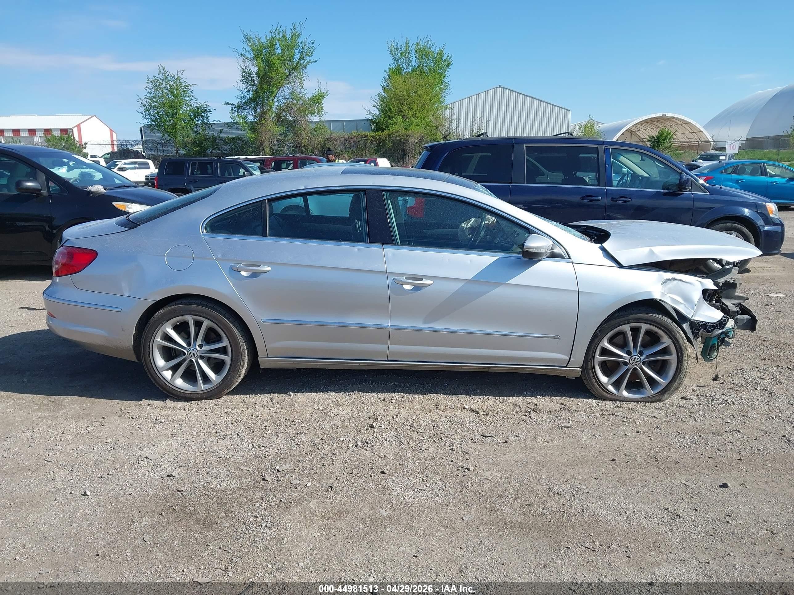 2010 Volkswagen Cc Luxury Blue vin: WVWHN7AN9AE536666
