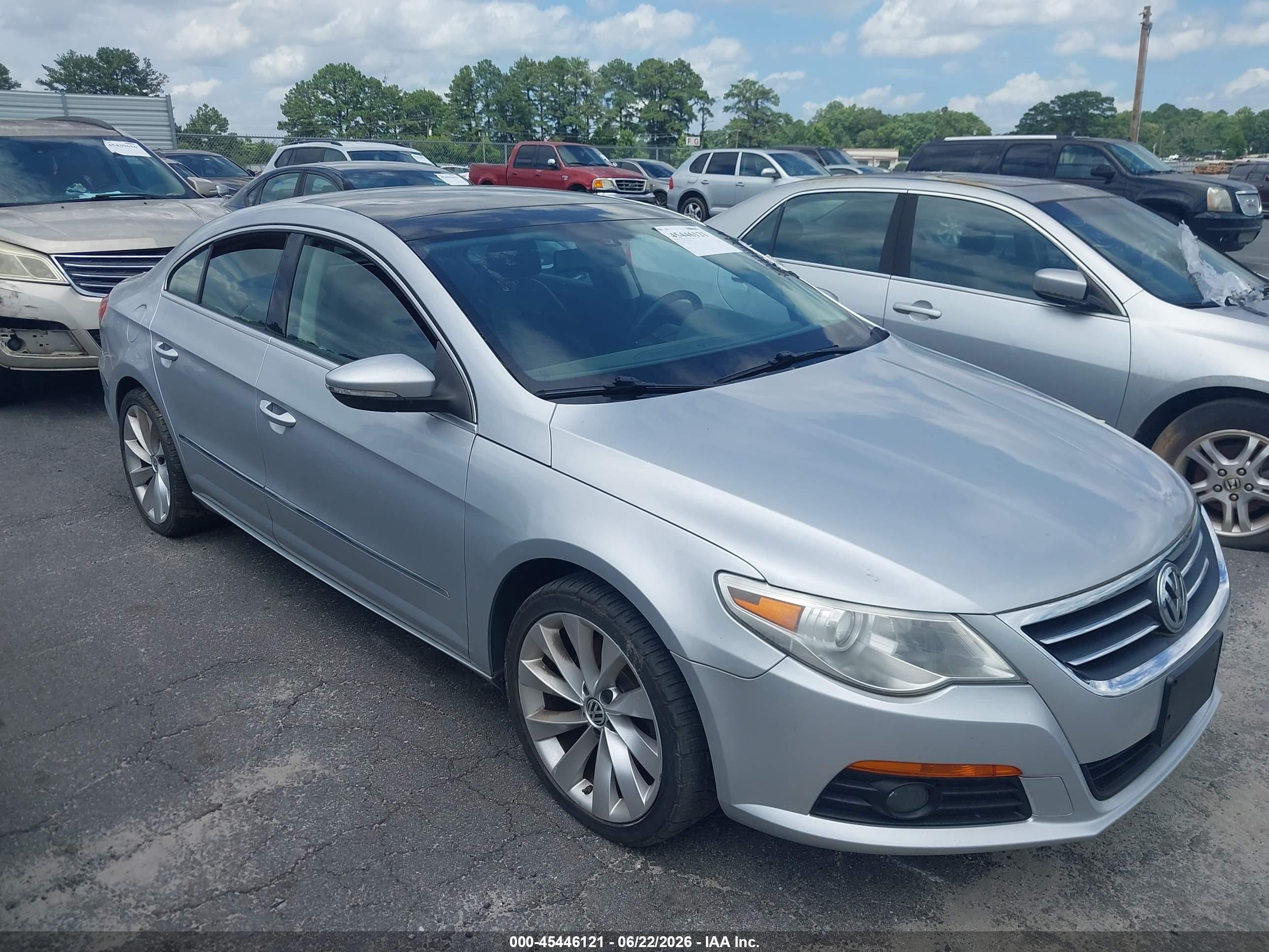 2011 Volkswagen Cc Lux Limited Silver vin: WVWHN7AN9BE733838