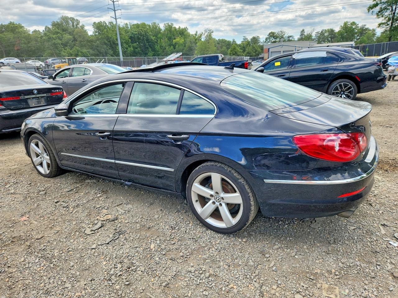 2012 Volkswagen Cc Luxury Black vin: WVWHN7AN9CE508613