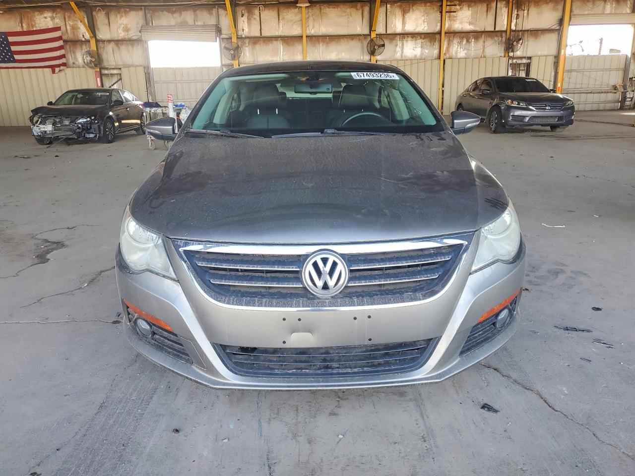 2011 Volkswagen Cc Luxury Gray vin: WVWHP7AN1BE705607