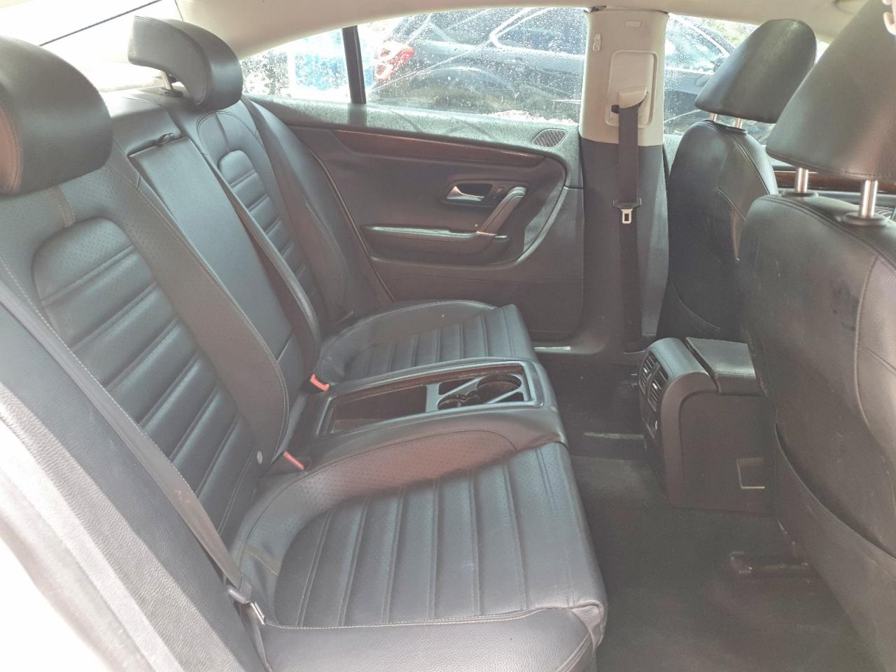 2012 Volkswagen Cc Luxury White vin: WVWHP7AN1CE511953