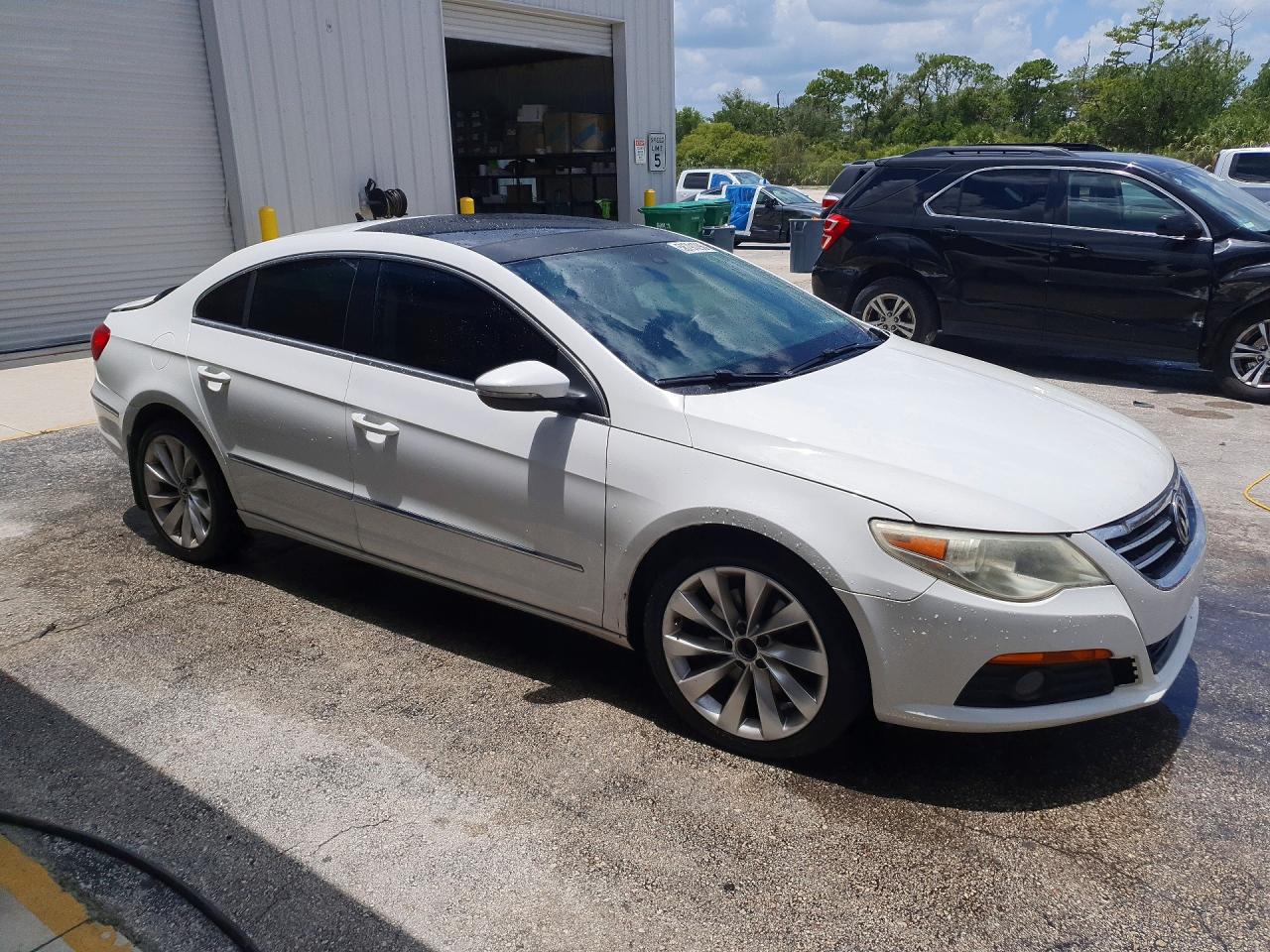 2012 Volkswagen Cc Luxury White vin: WVWHP7AN1CE511953