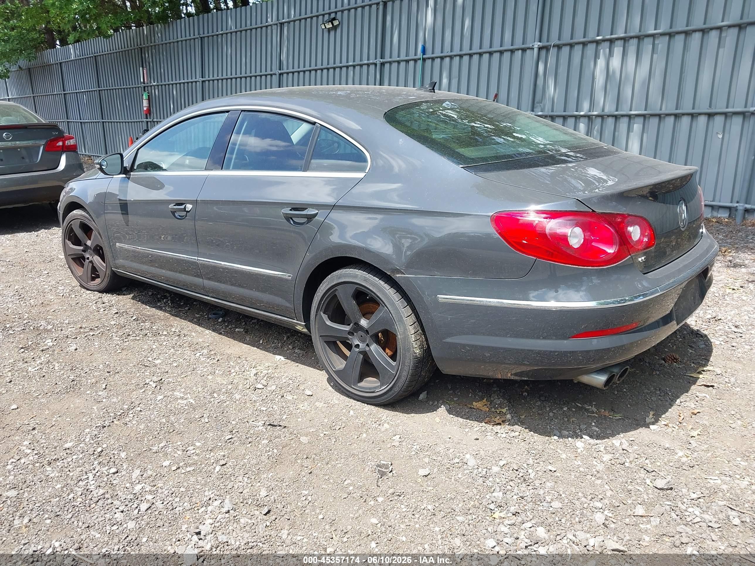 2012 Volkswagen Cc Lux Gray vin: WVWHP7AN2CE522427