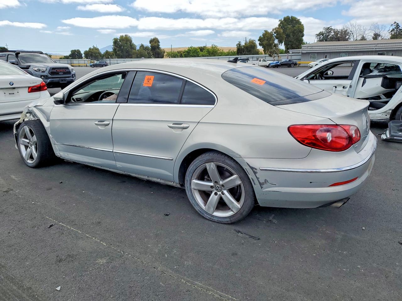 2012 Volkswagen Cc Luxury Silver vin: WVWHP7AN4CE500266