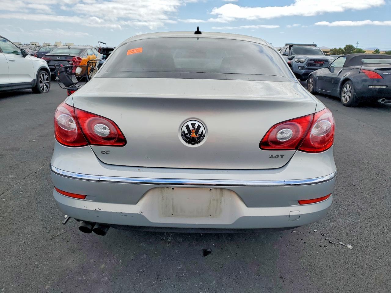 2012 Volkswagen Cc Luxury Silver vin: WVWHP7AN4CE500266