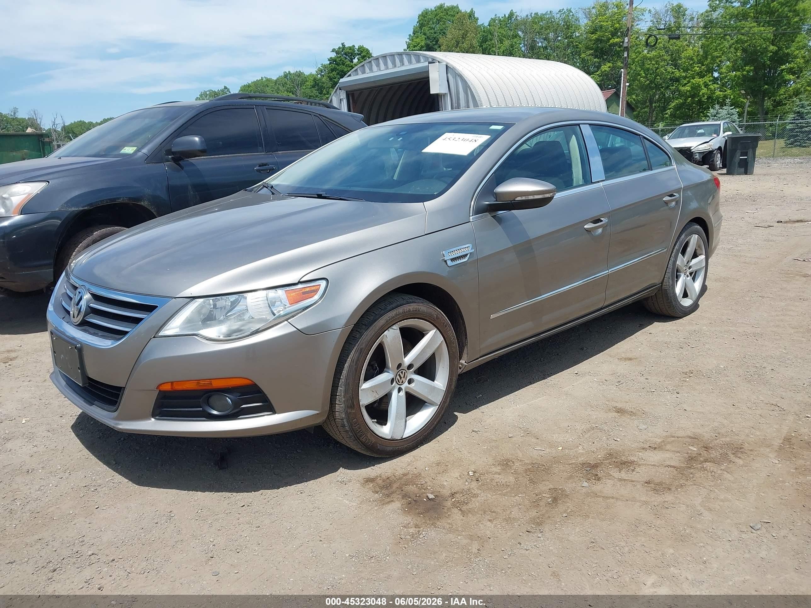 2012 Volkswagen Cc Lux Gray vin: WVWHP7AN4CE527807
