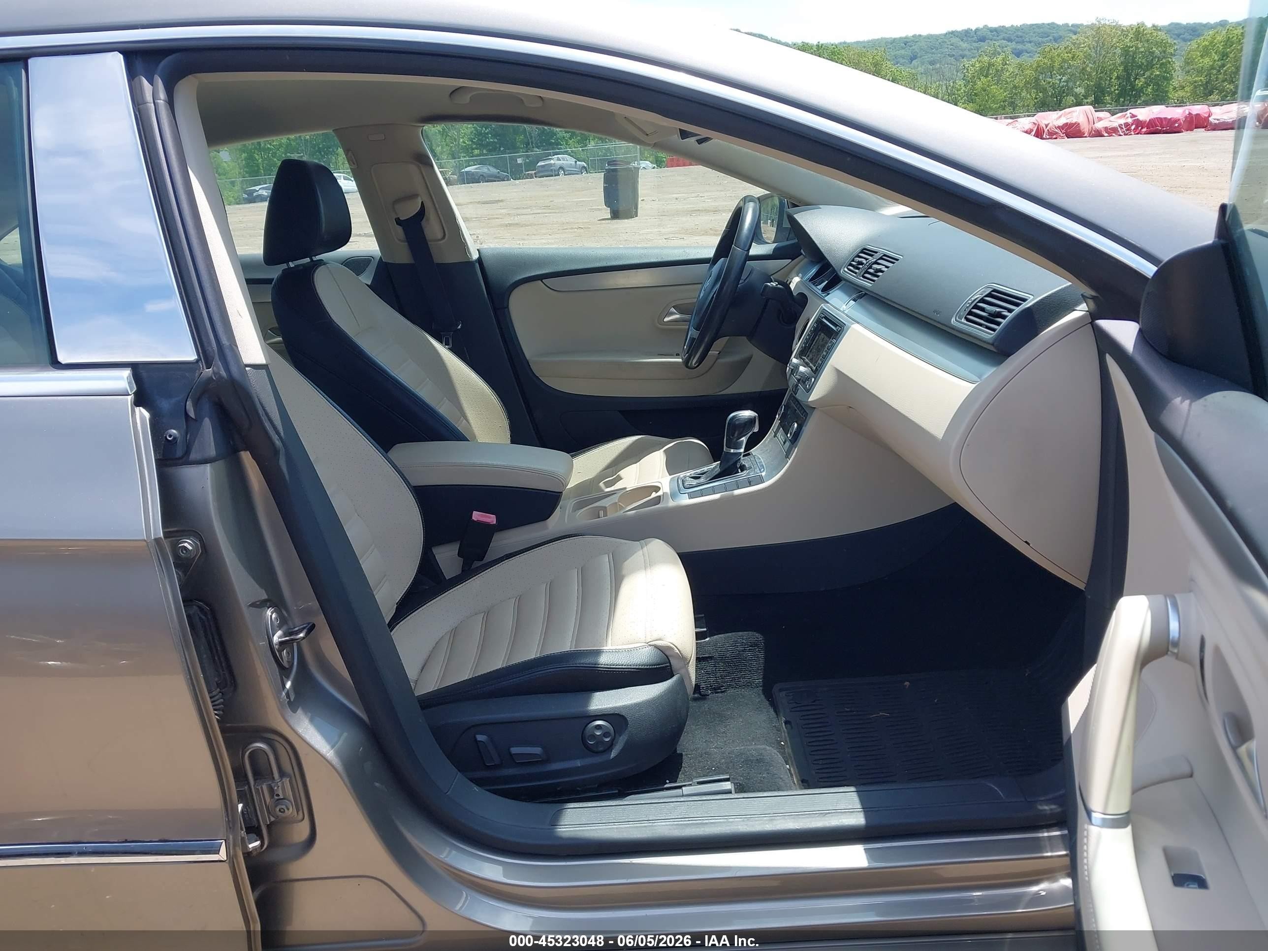 2012 Volkswagen Cc Lux Gray vin: WVWHP7AN4CE527807