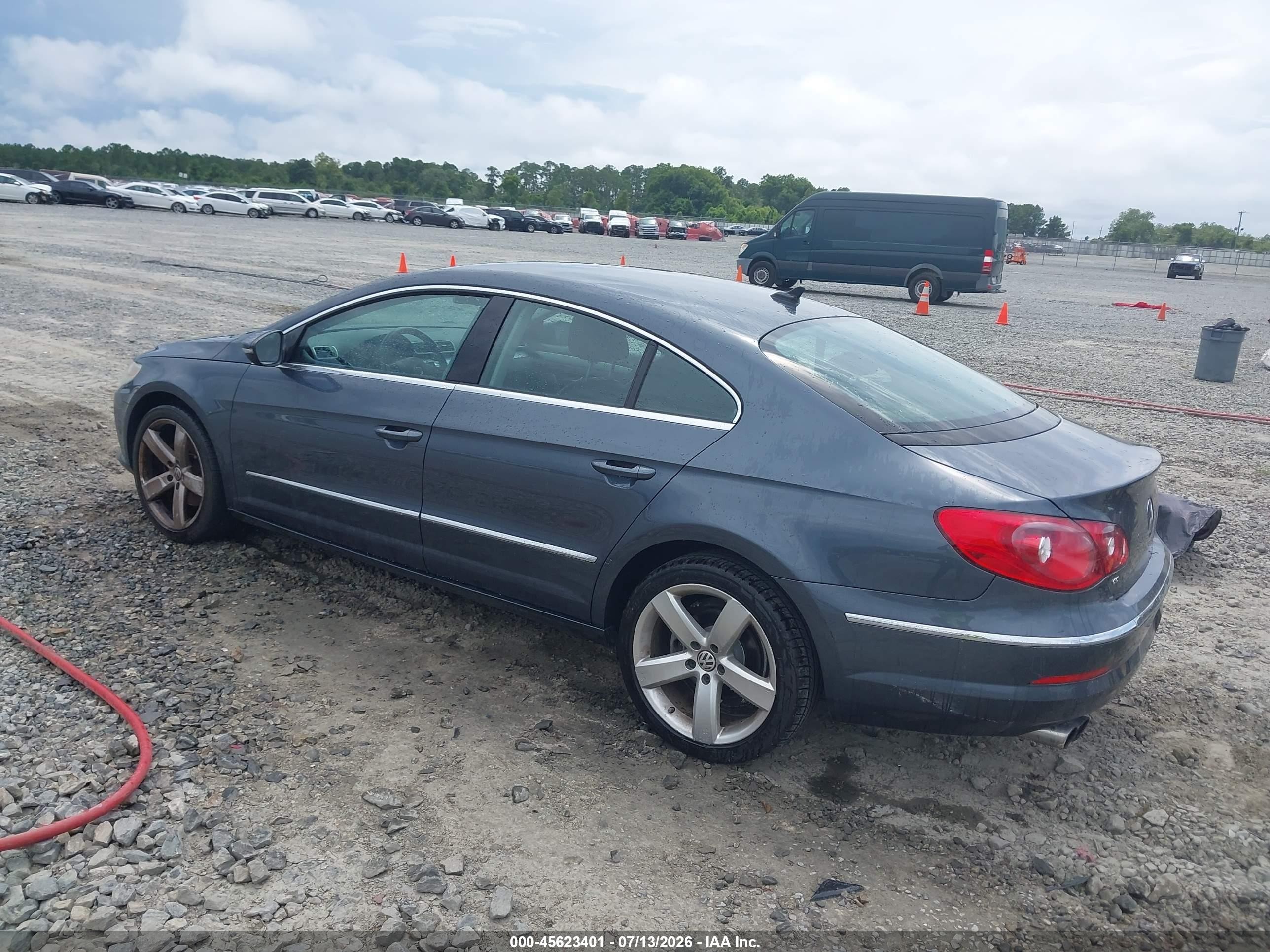 2012 Volkswagen Cc Lux Blue vin: WVWHP7AN5CE527427