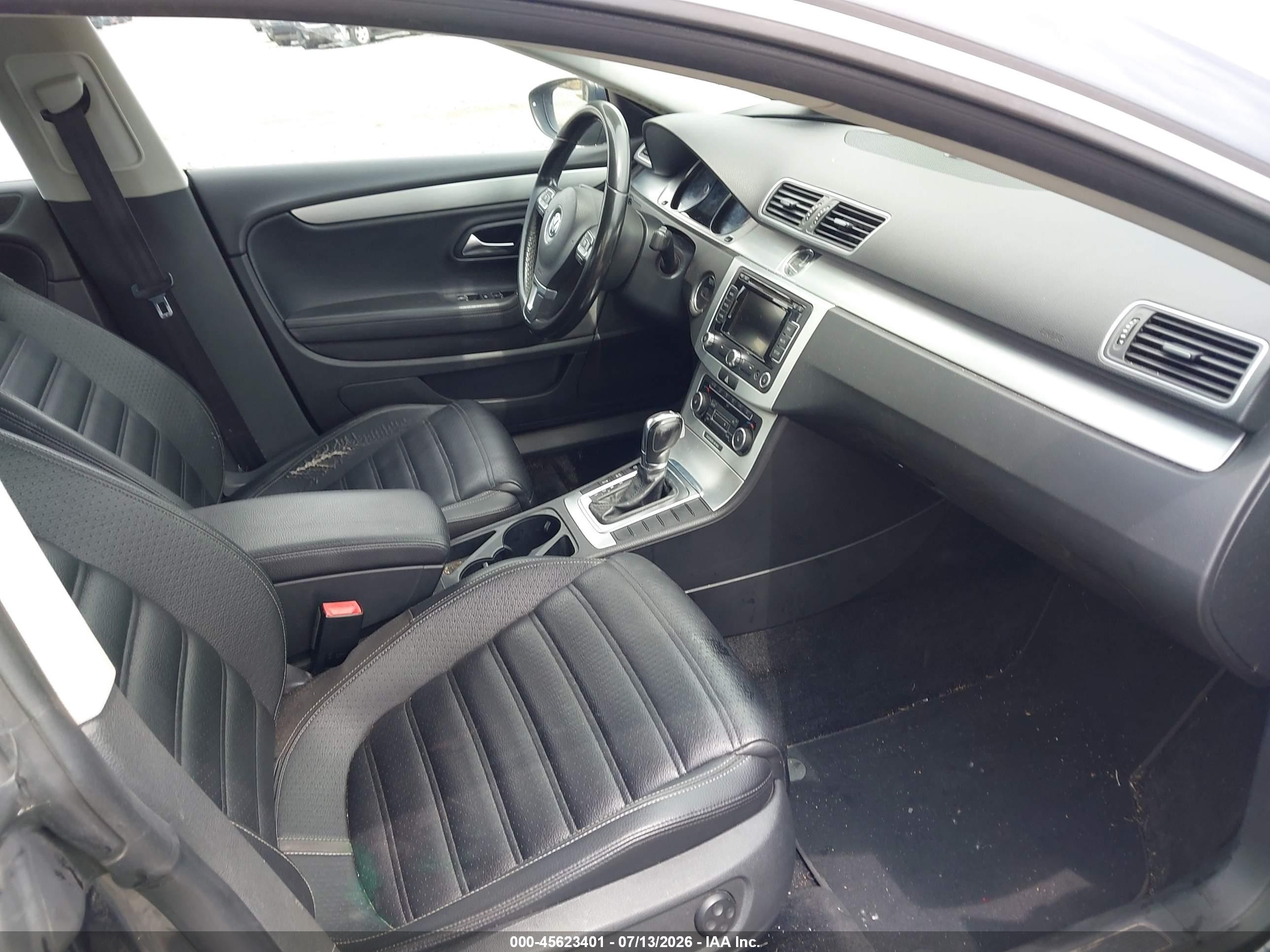 2012 Volkswagen Cc Lux Blue vin: WVWHP7AN5CE527427