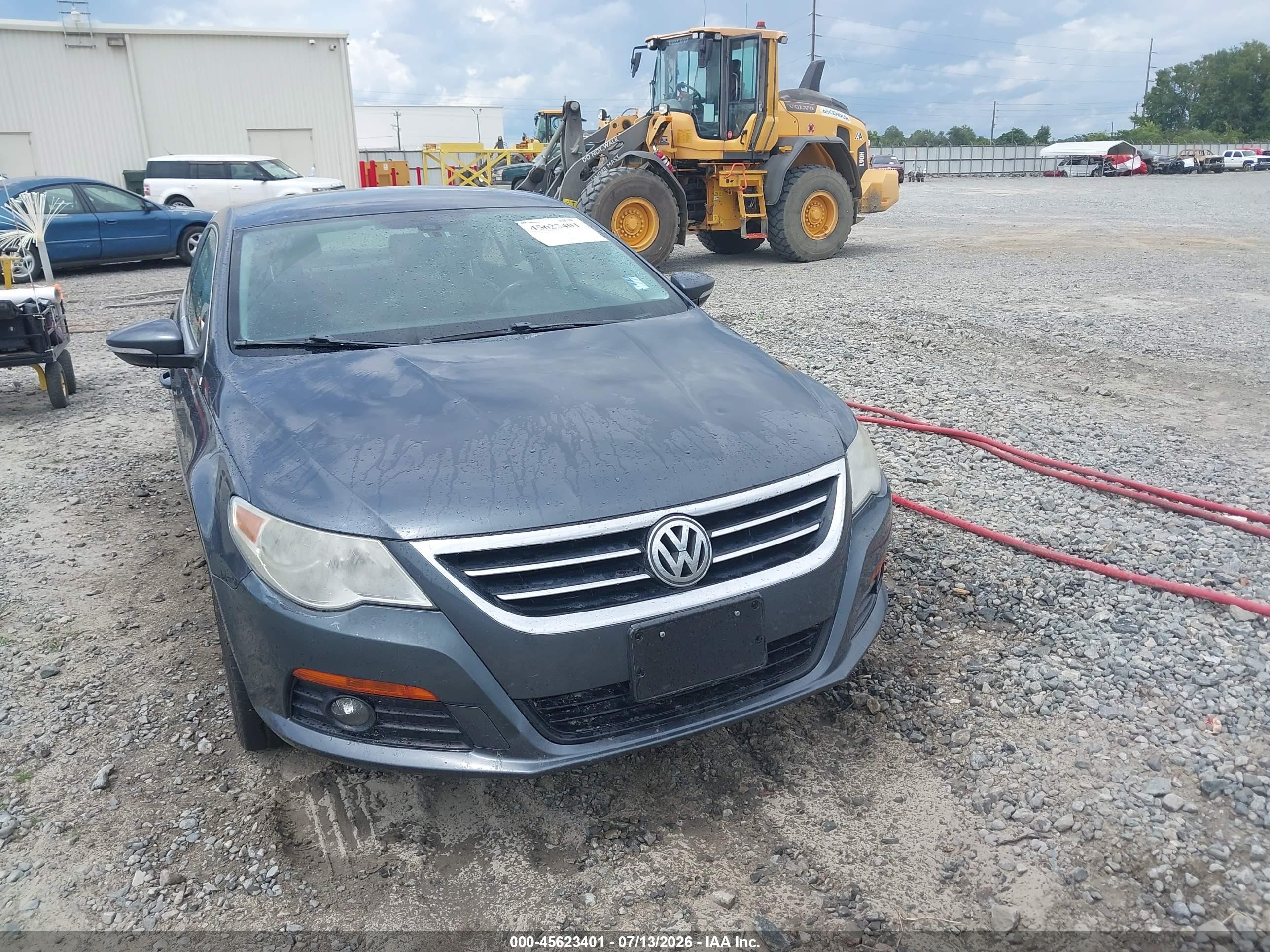 2012 Volkswagen Cc Lux Blue vin: WVWHP7AN5CE527427
