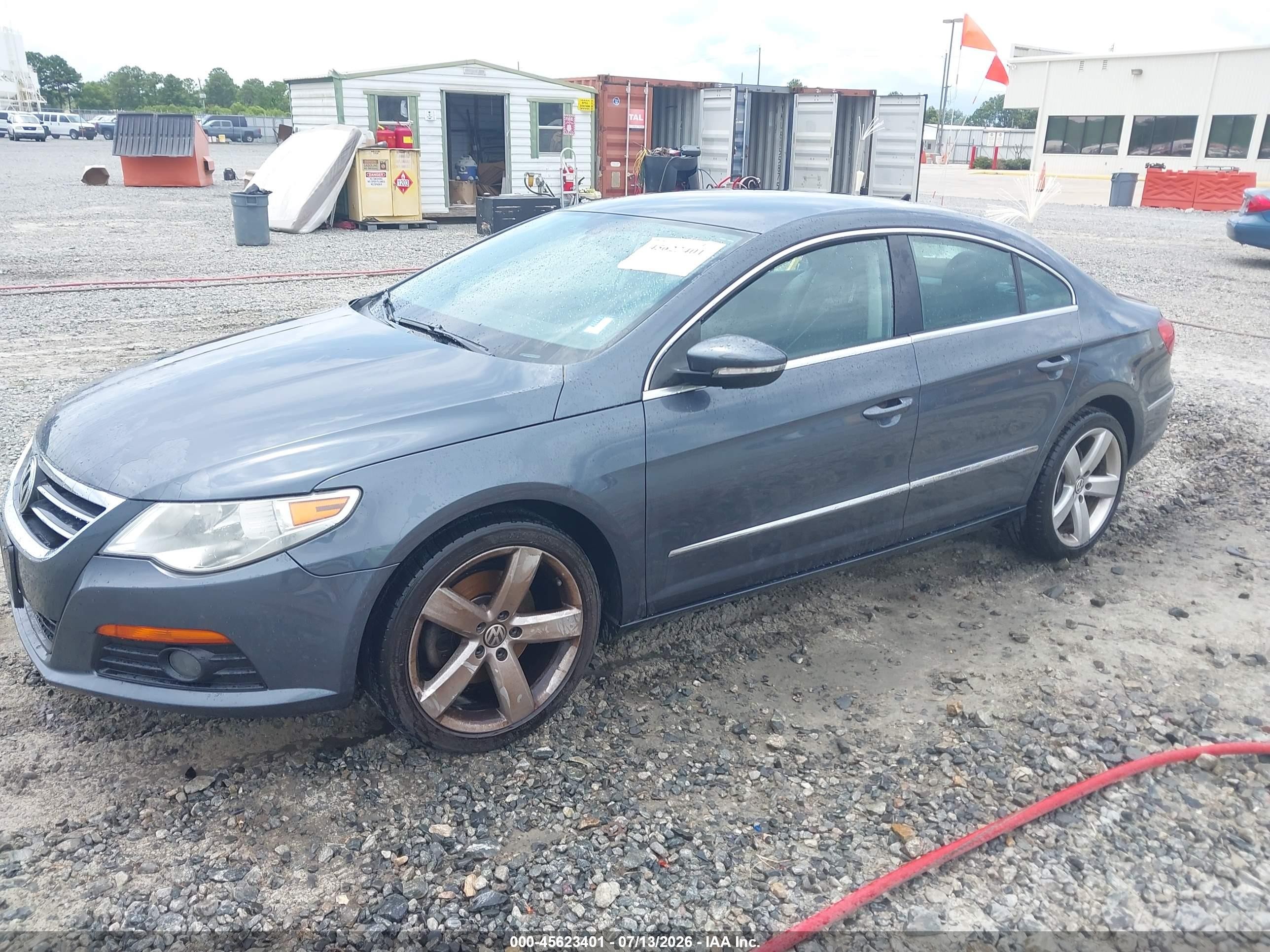 2012 Volkswagen Cc Lux Blue vin: WVWHP7AN5CE527427