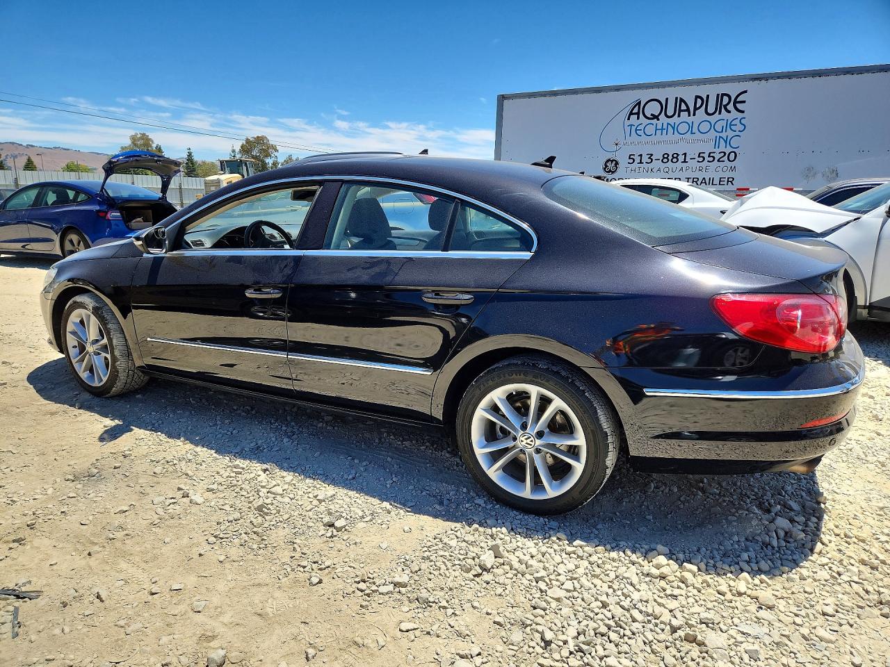 2010 Volkswagen Cc Luxury Синий vin: WVWHP7AN6AE541480