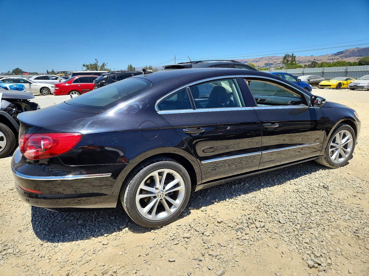 2010 Volkswagen Cc Luxury Синий vin: WVWHP7AN6AE541480
