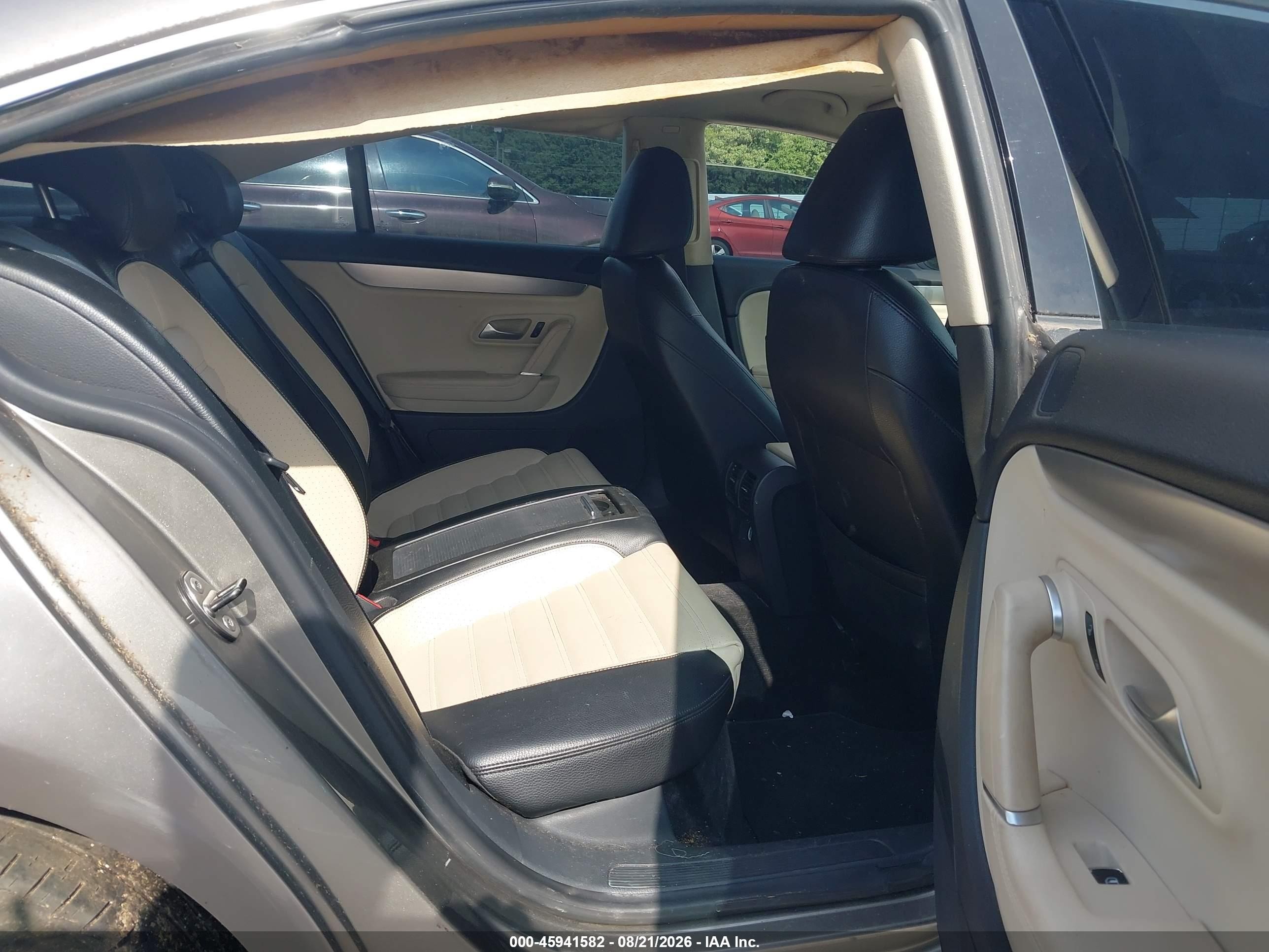 2012 Volkswagen Cc Lux Beige vin: WVWHP7AN6CE508403