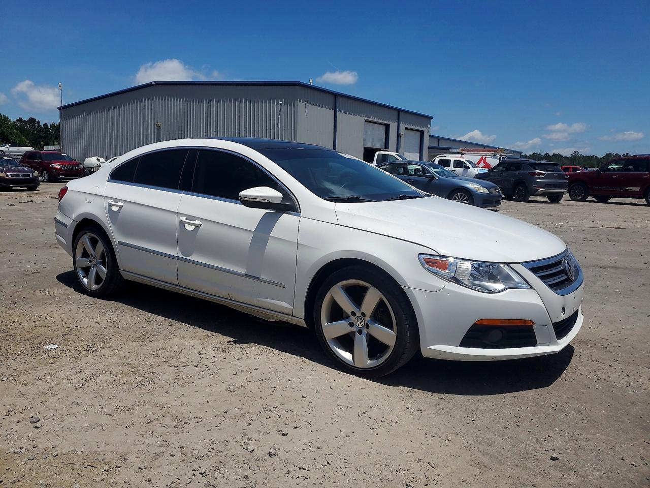 2012 Volkswagen Cc Luxury White vin: WVWHP7AN9CE549513